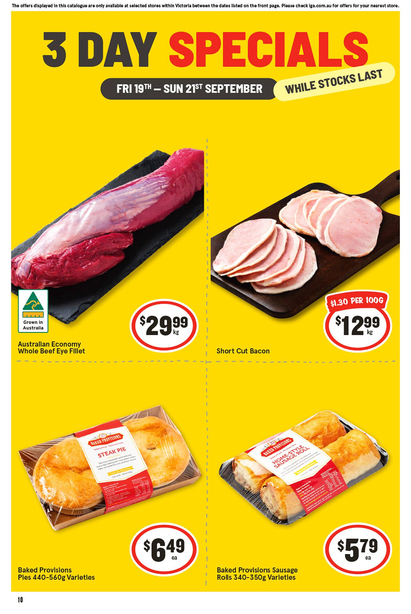 IGA catalogue (2025-09-19 - 2025-09-21) | 1