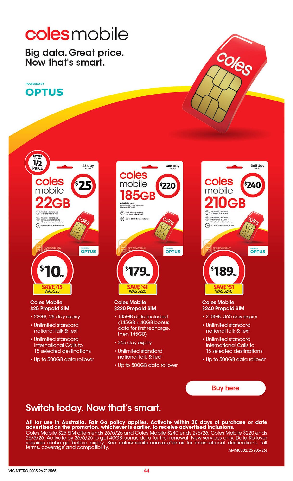 Coles catalogue (2026-05-20 - 2026-05-26) | 45