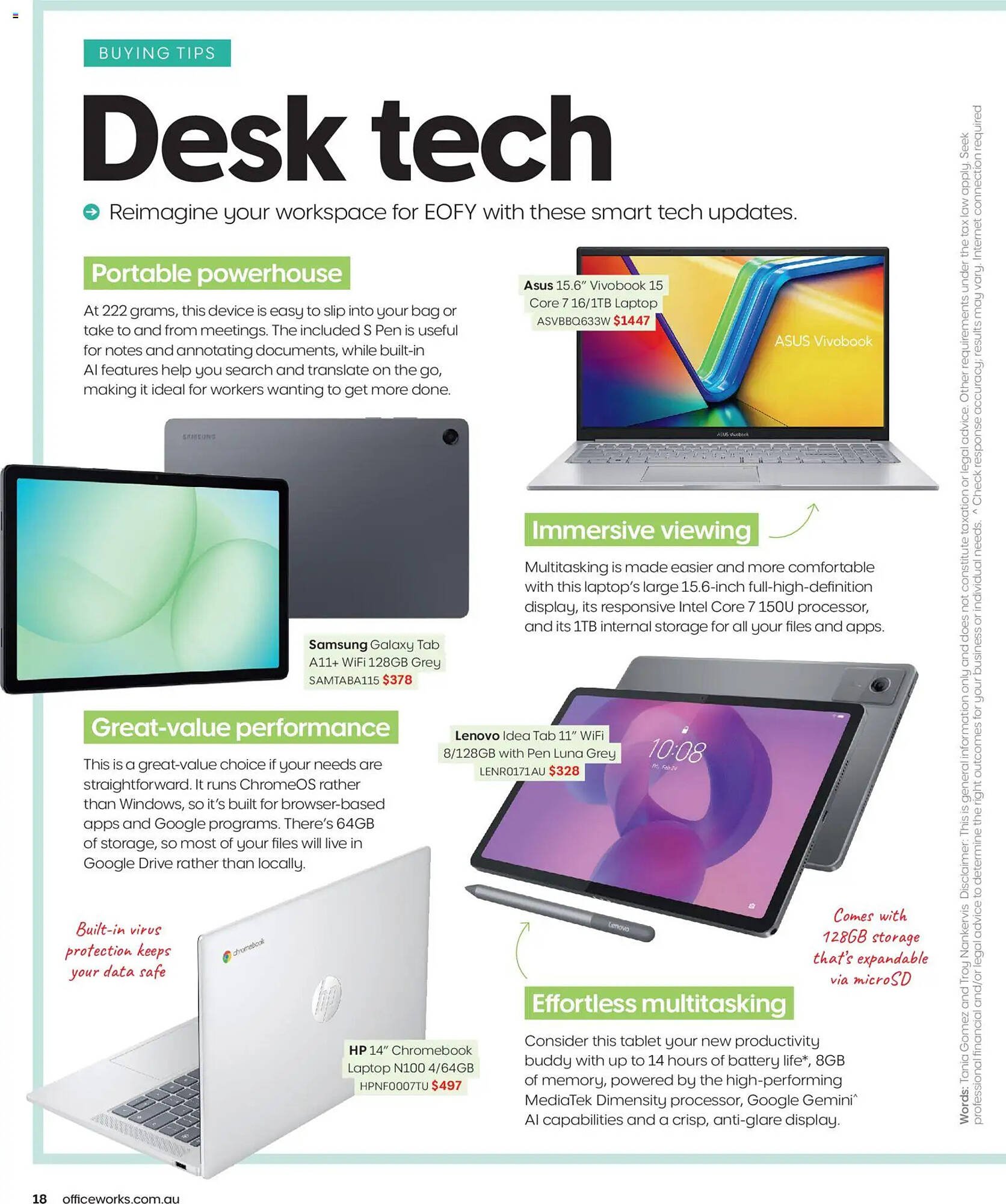 Officeworks catalogue (2026-05-07 - 2026-06-12) | 18