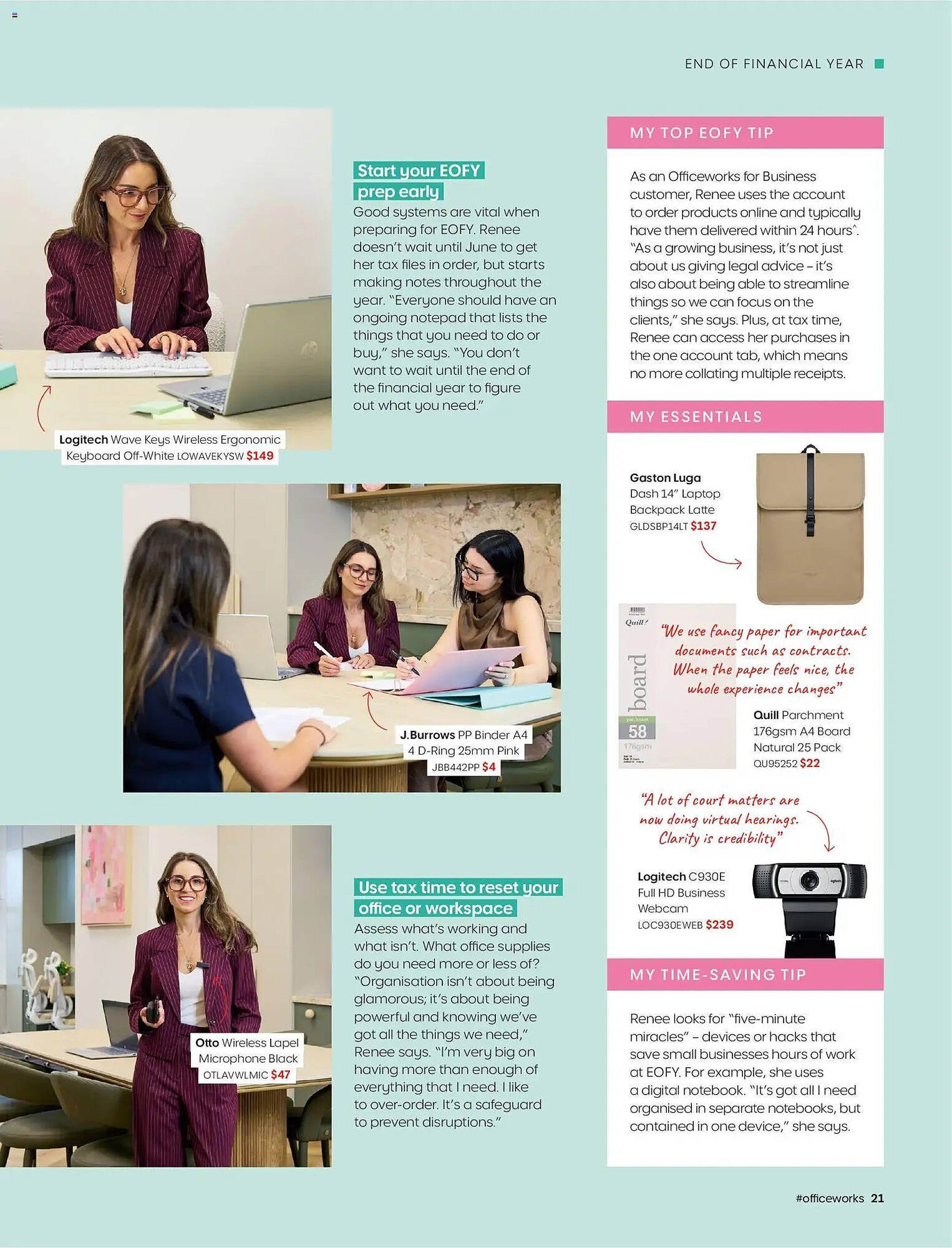Officeworks catalogue (2026-05-07 - 2026-06-12) | 21