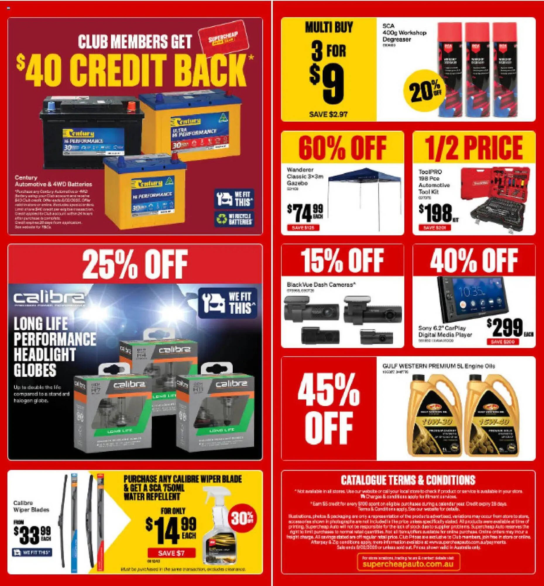 SuperCheap Auto catalogue (2026-01-20 - 2026-02-08) | 13