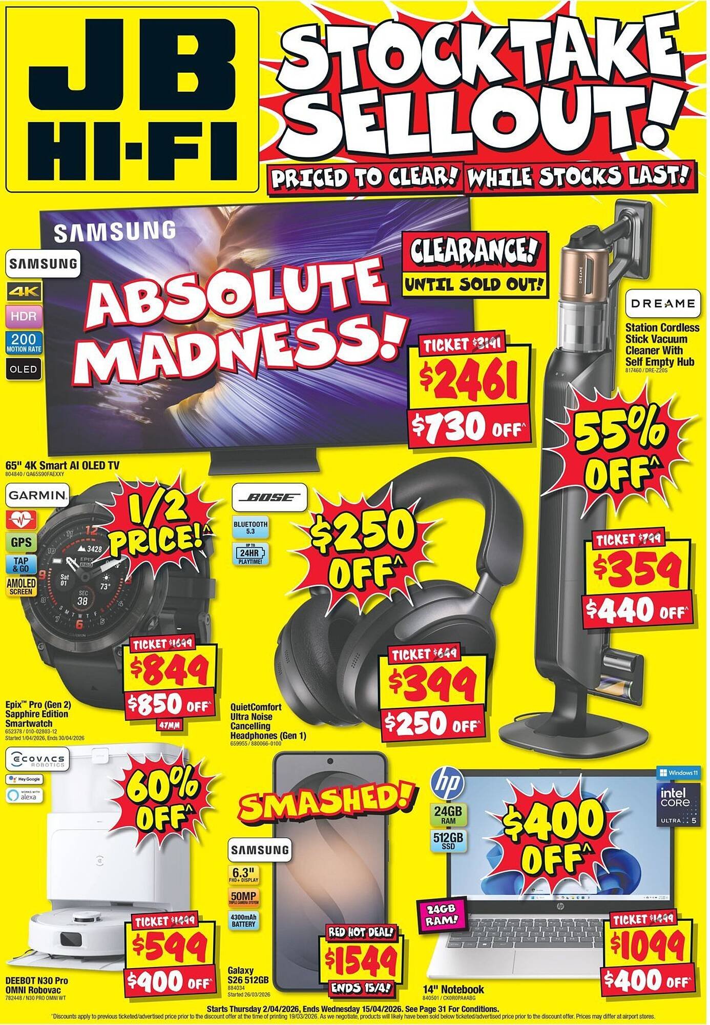 JB Hi-Fi catalogue (2026-04-02 - 2026-04-15)