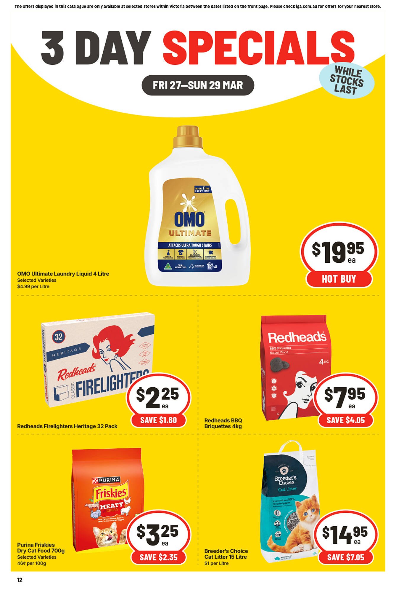 IGA catalogue (2026-03-27 - 2026-03-29) | 3