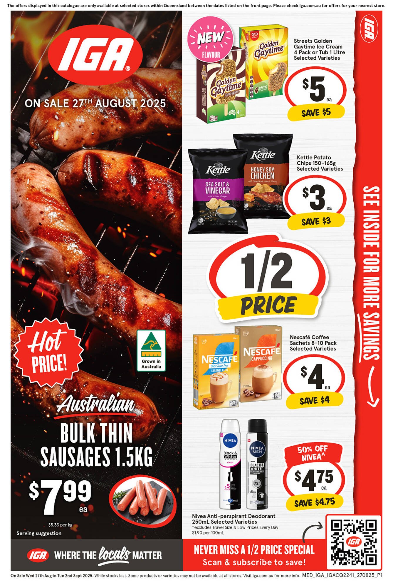 IGA catalogue (2025-08-27 - 2025-09-02) | 1