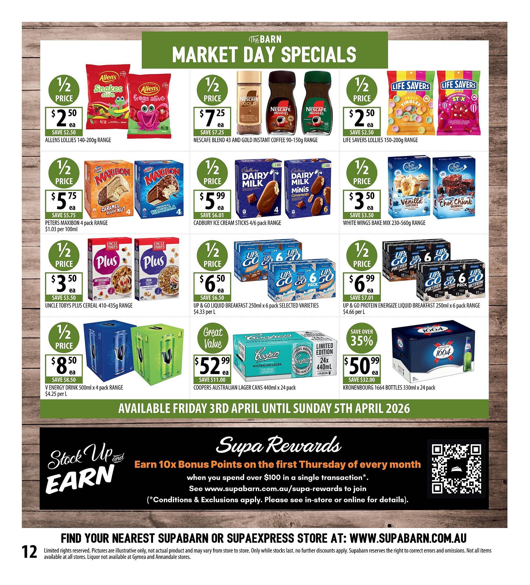 Supabarn catalogue (2026-04-01 - 2026-04-07) | 12