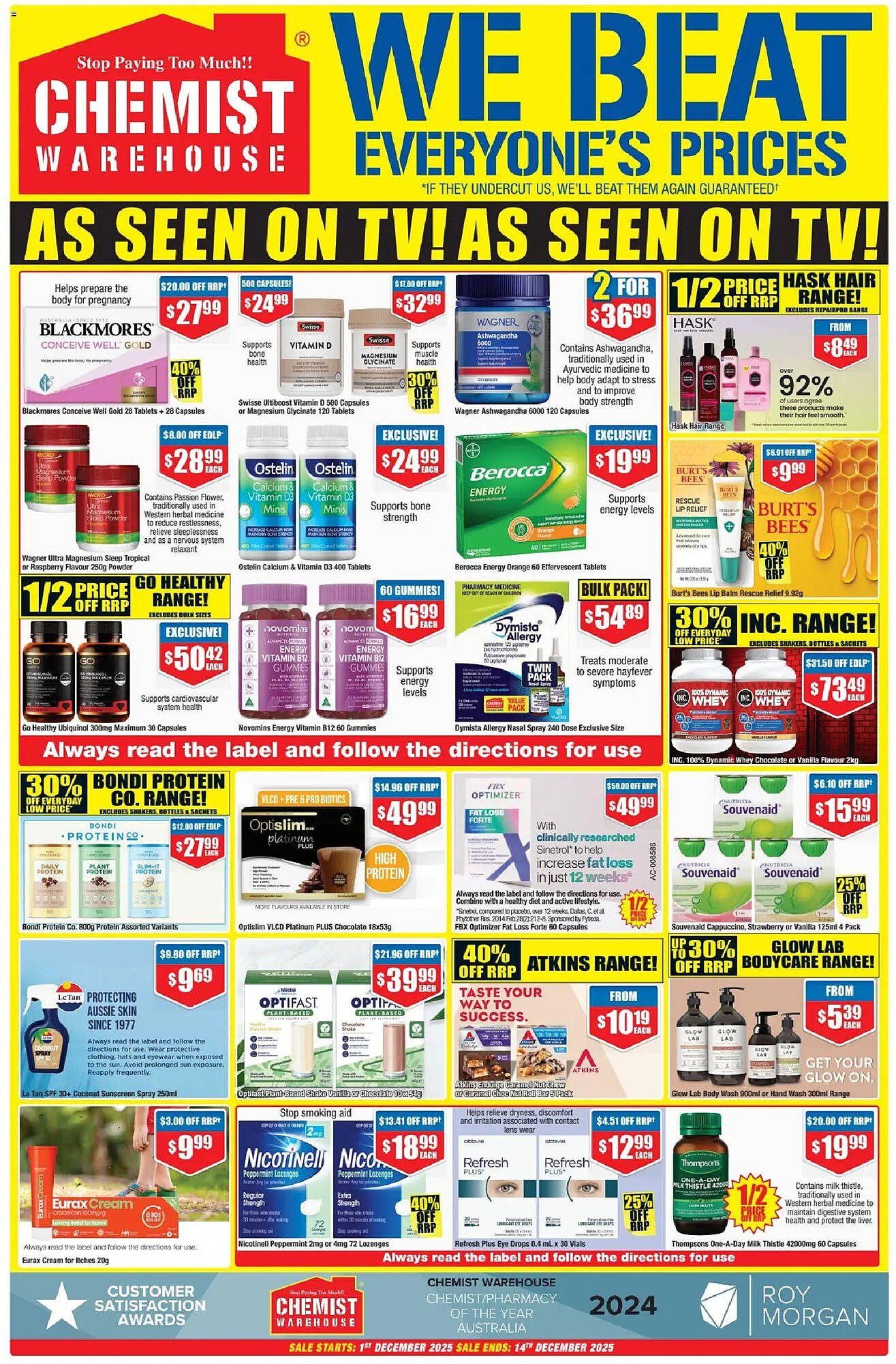 Chemist Warehouse catalogue (2025-12-01 - 2025-12-14) | 3