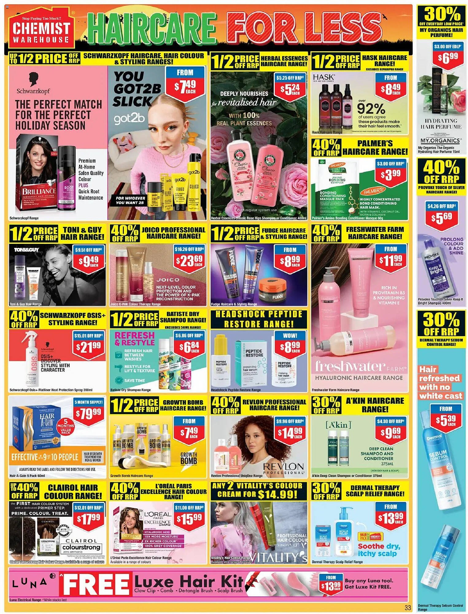 Chemist Warehouse catalogue (2025-12-01 - 2025-12-14) | 33