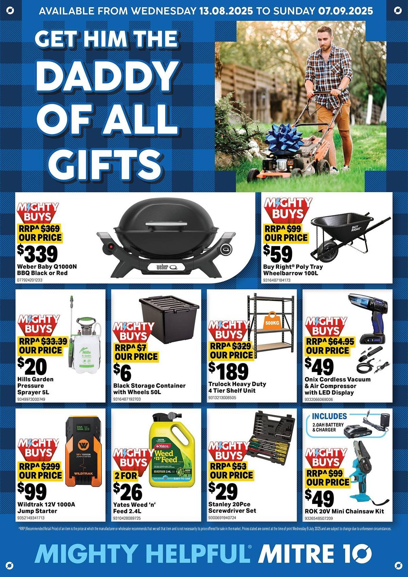 Mitre 10 catalogue (2025-08-13 - 2025-09-07) | 1