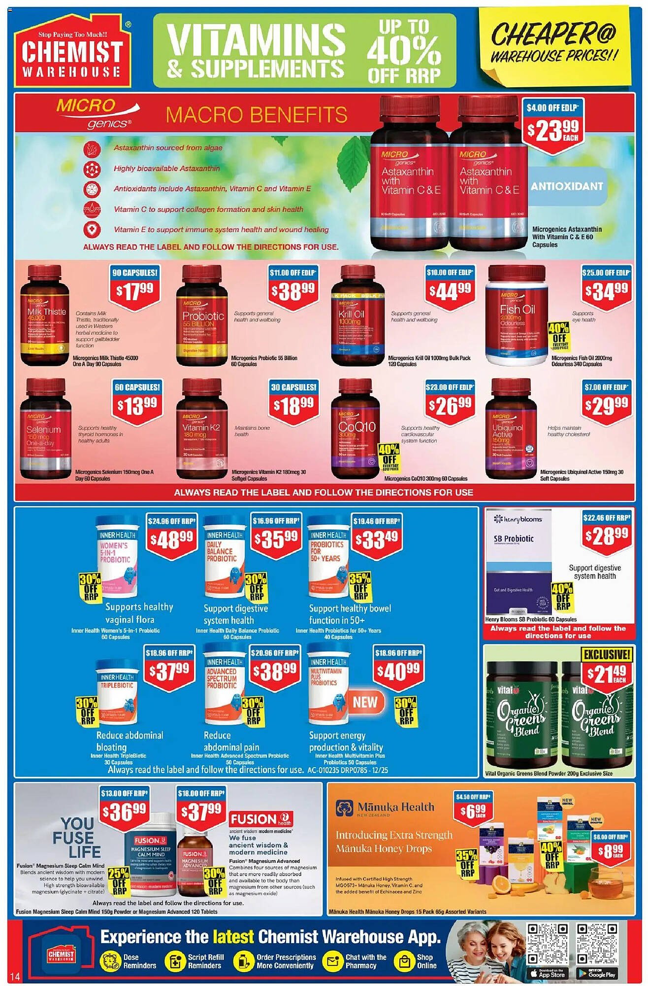 Chemist Warehouse catalogue (2026-03-25 - 2026-04-08) | 14