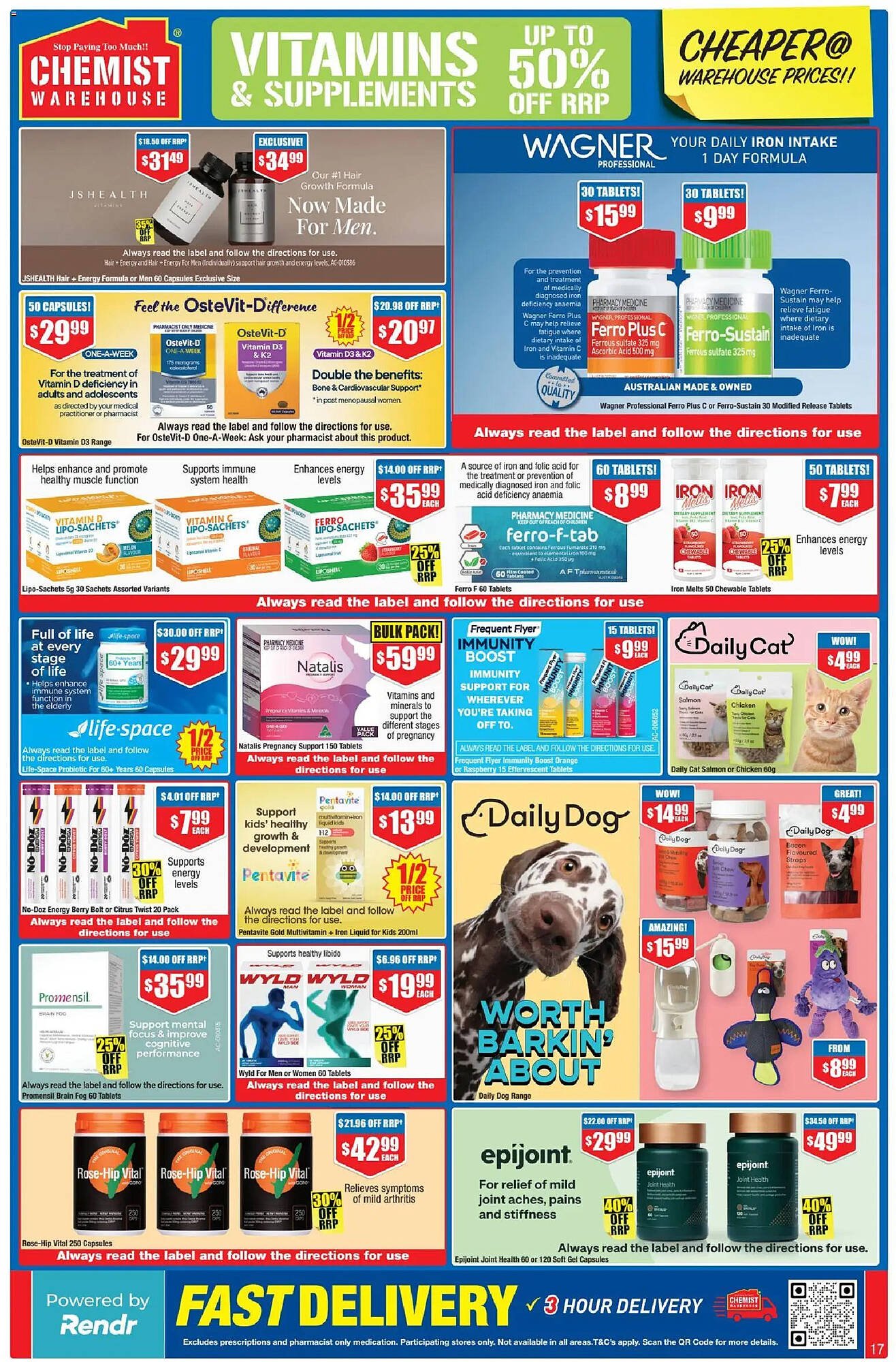 Chemist Warehouse catalogue (2026-03-25 - 2026-04-08) | 17