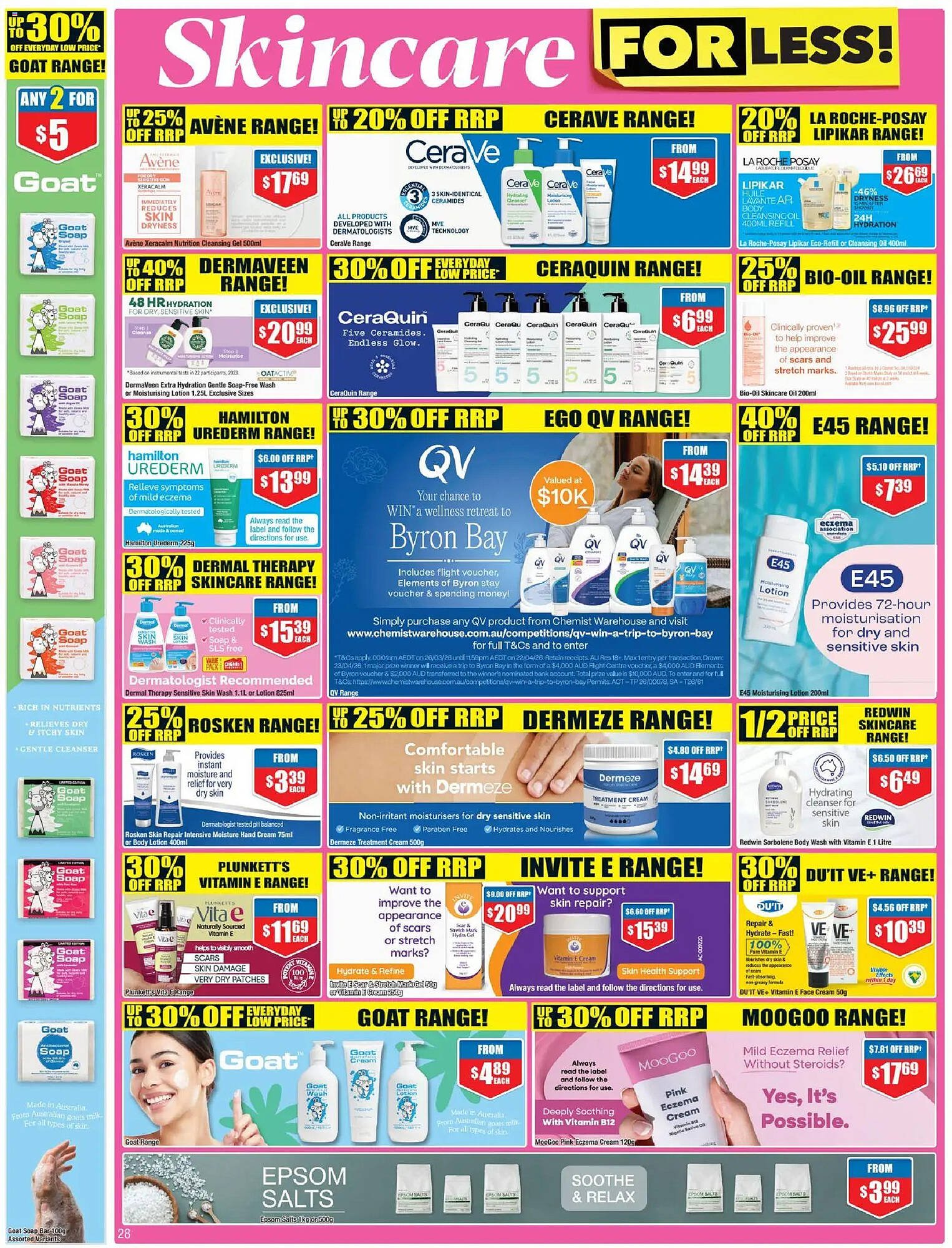 Chemist Warehouse catalogue (2026-03-25 - 2026-04-08) | 28