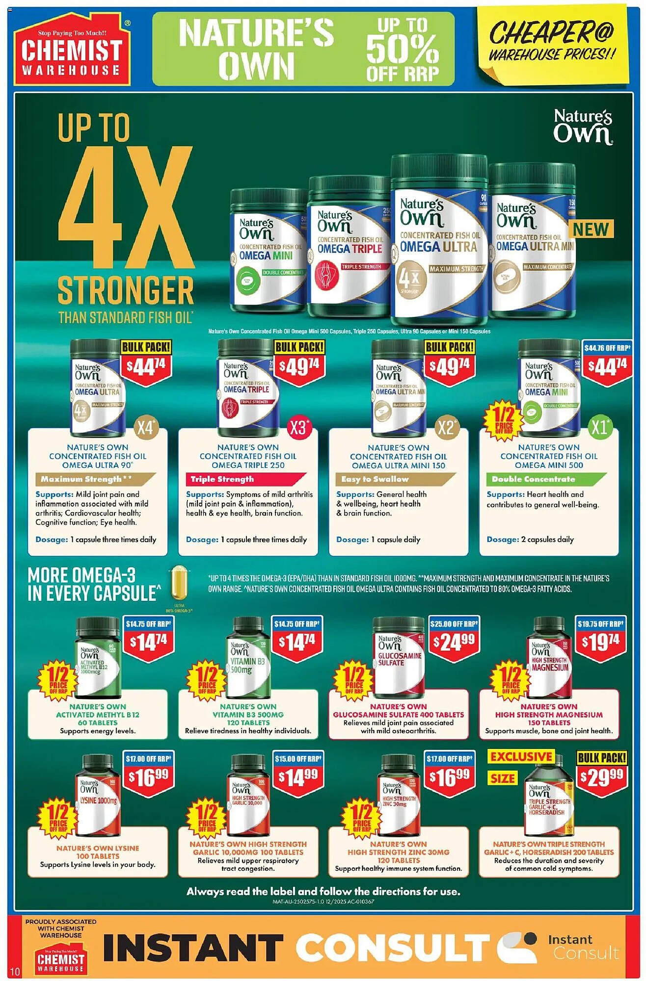 Chemist Warehouse catalogue (2026-03-25 - 2026-04-08) | 10