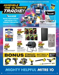 Mitre 10 catalogue (2026-03-18 - 2026-04-06)