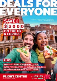 Flight Centre brochure (2026-02-01 - 2026-02-28)