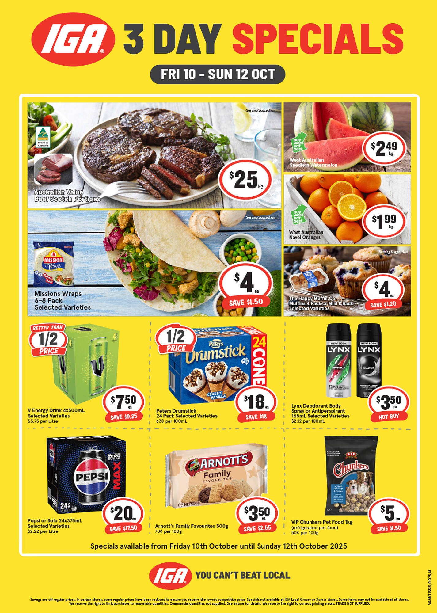 IGA catalogue (2025-10-10 - 2025-10-12) | 1