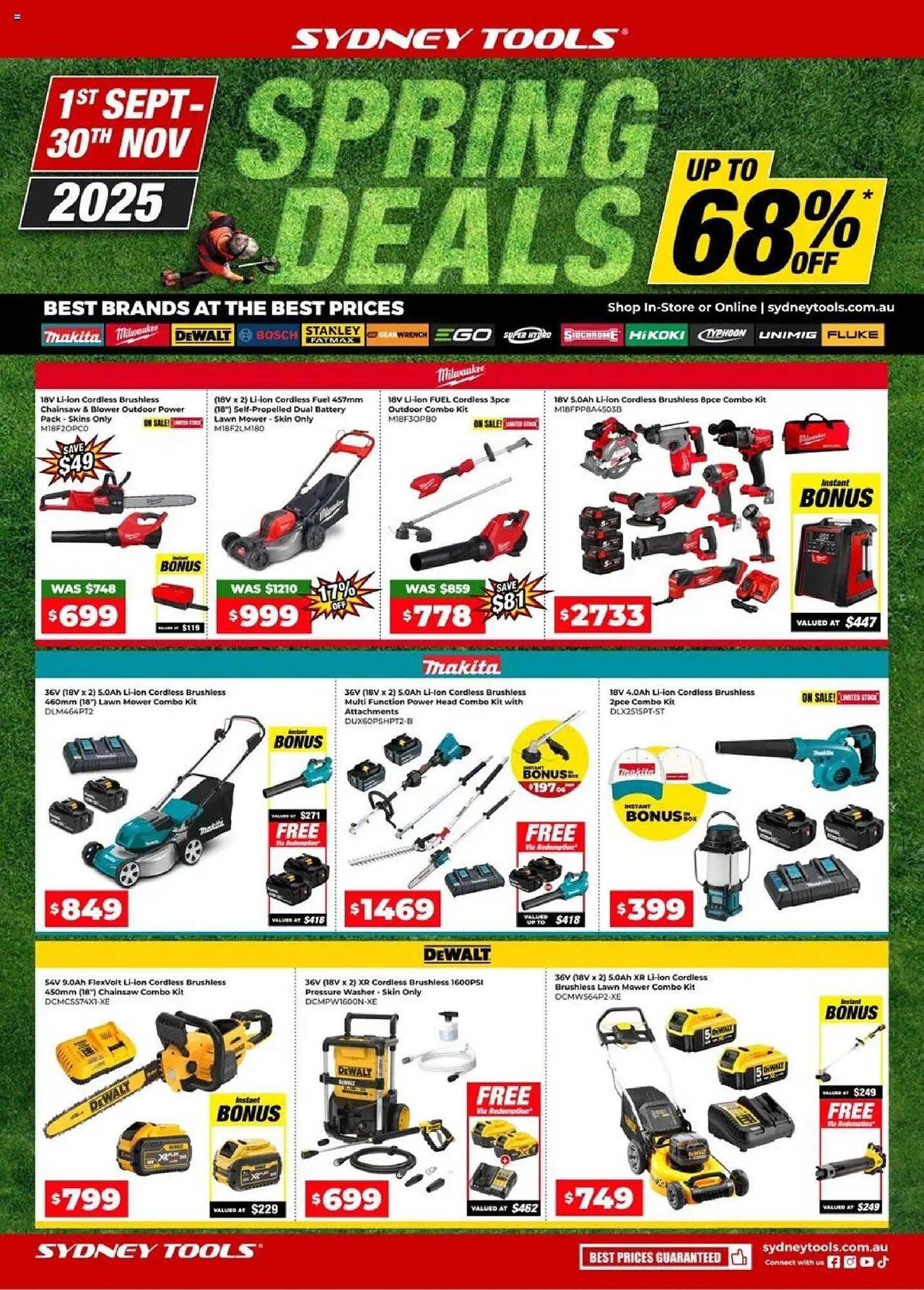 Sydney Tools catalogue (2025-08-31 - 2025-11-30) | 1