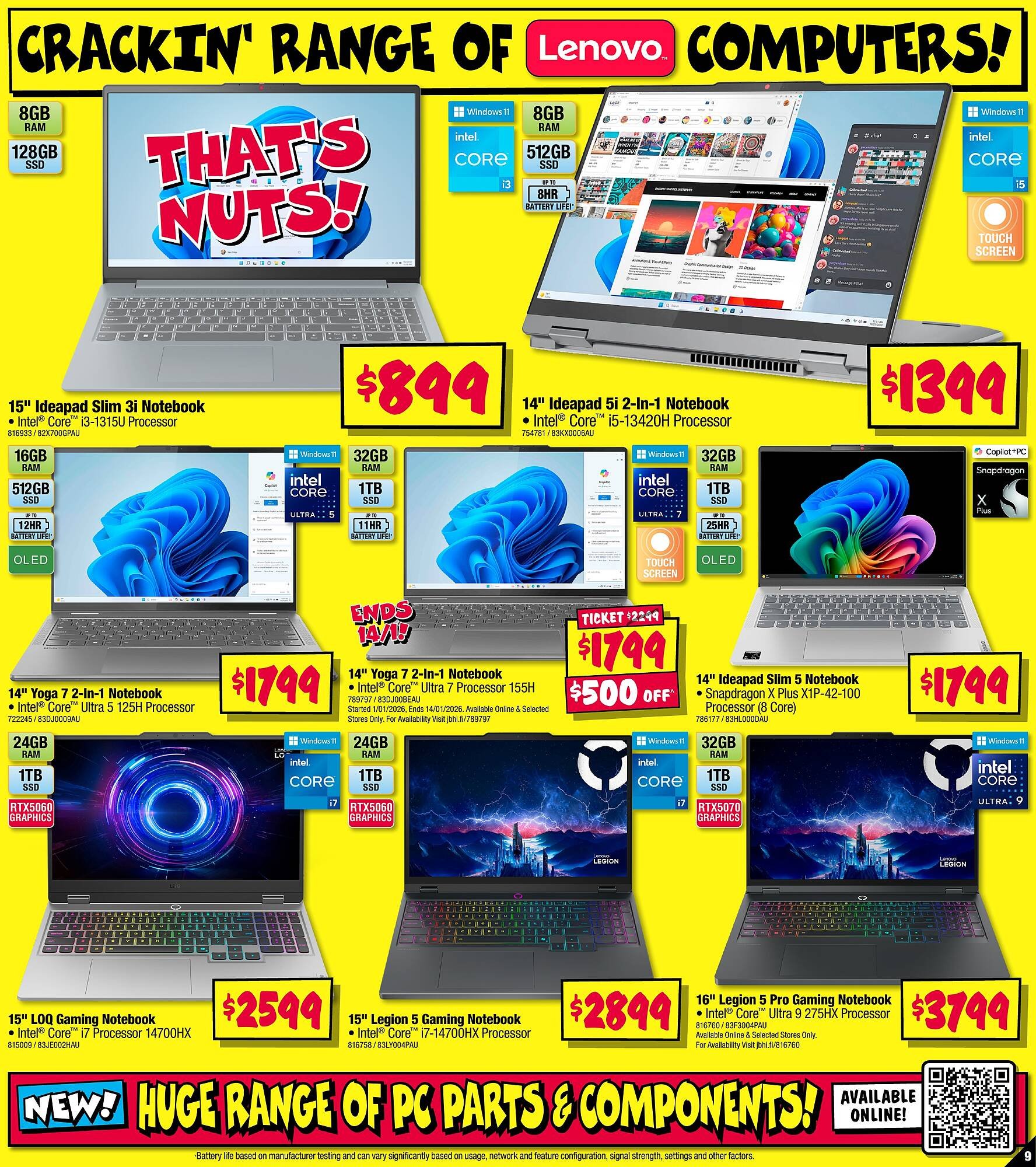 JB Hi-Fi catalogue (2026-01-08 - 2026-01-21) | 9