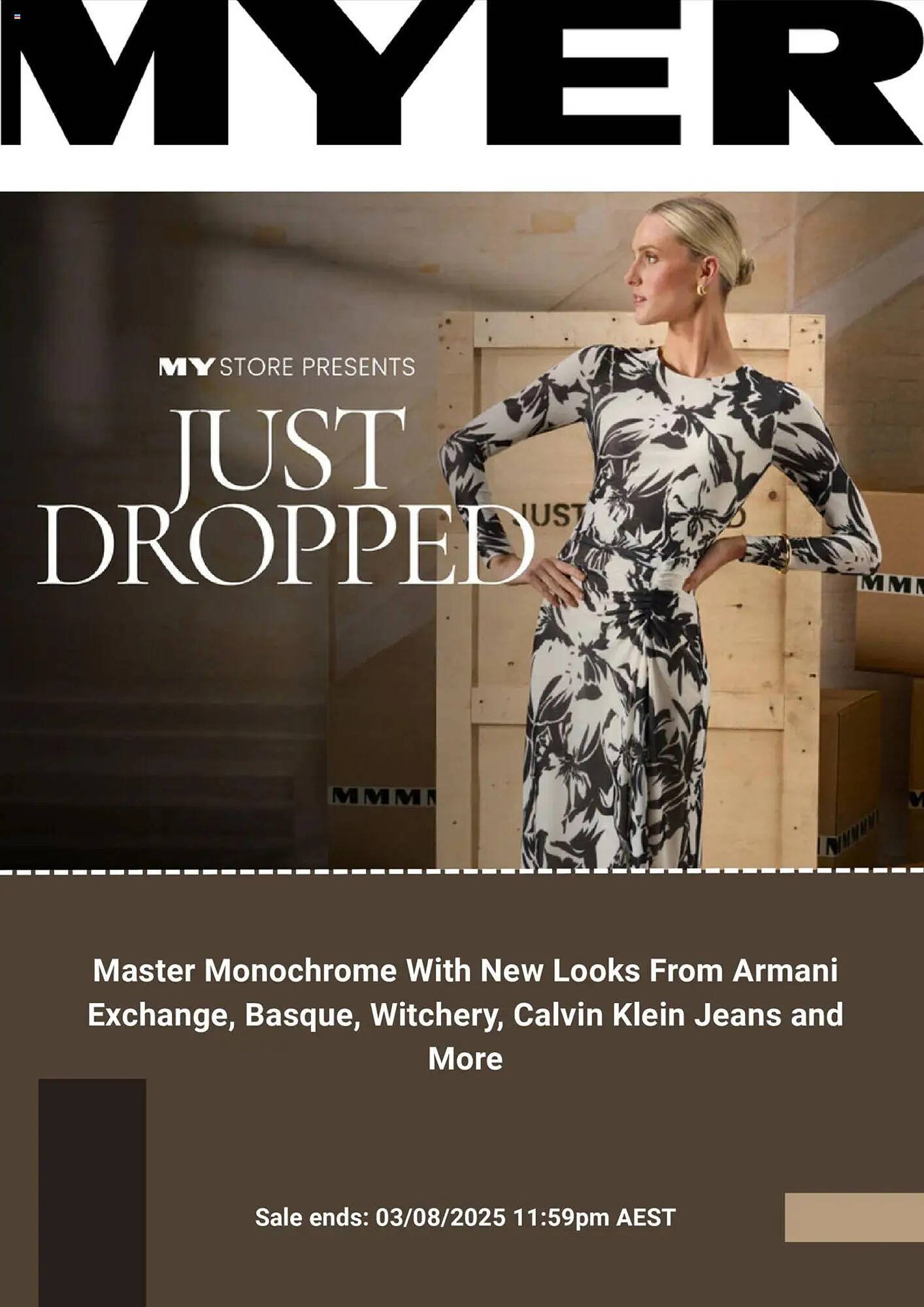 Myer catalogue (2025-07-15 - 2025-08-03) | 1