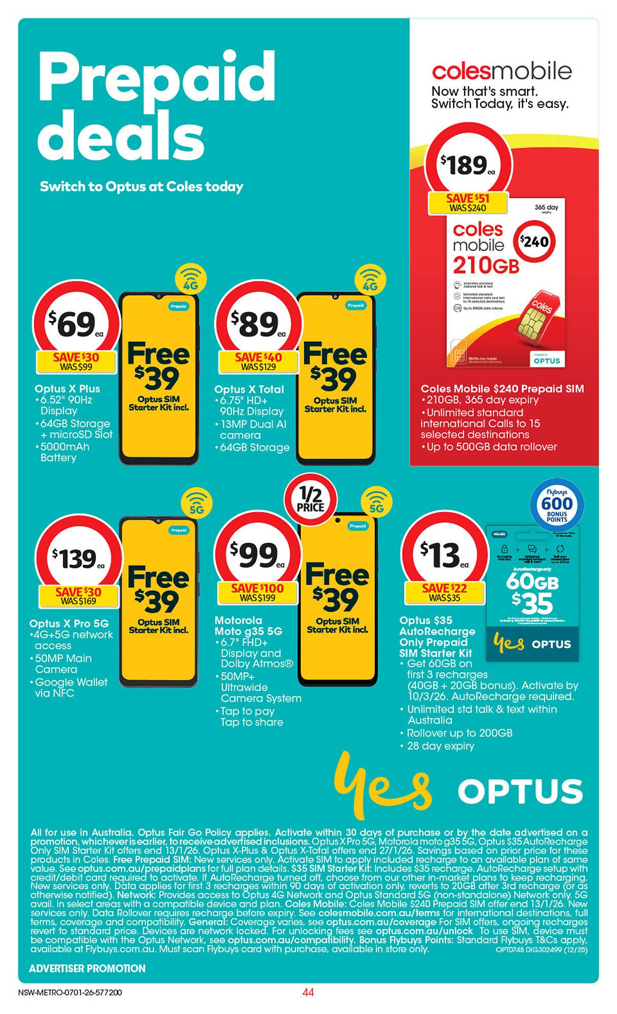 Coles catalogue (2026-01-07 - 2026-01-13) | 45