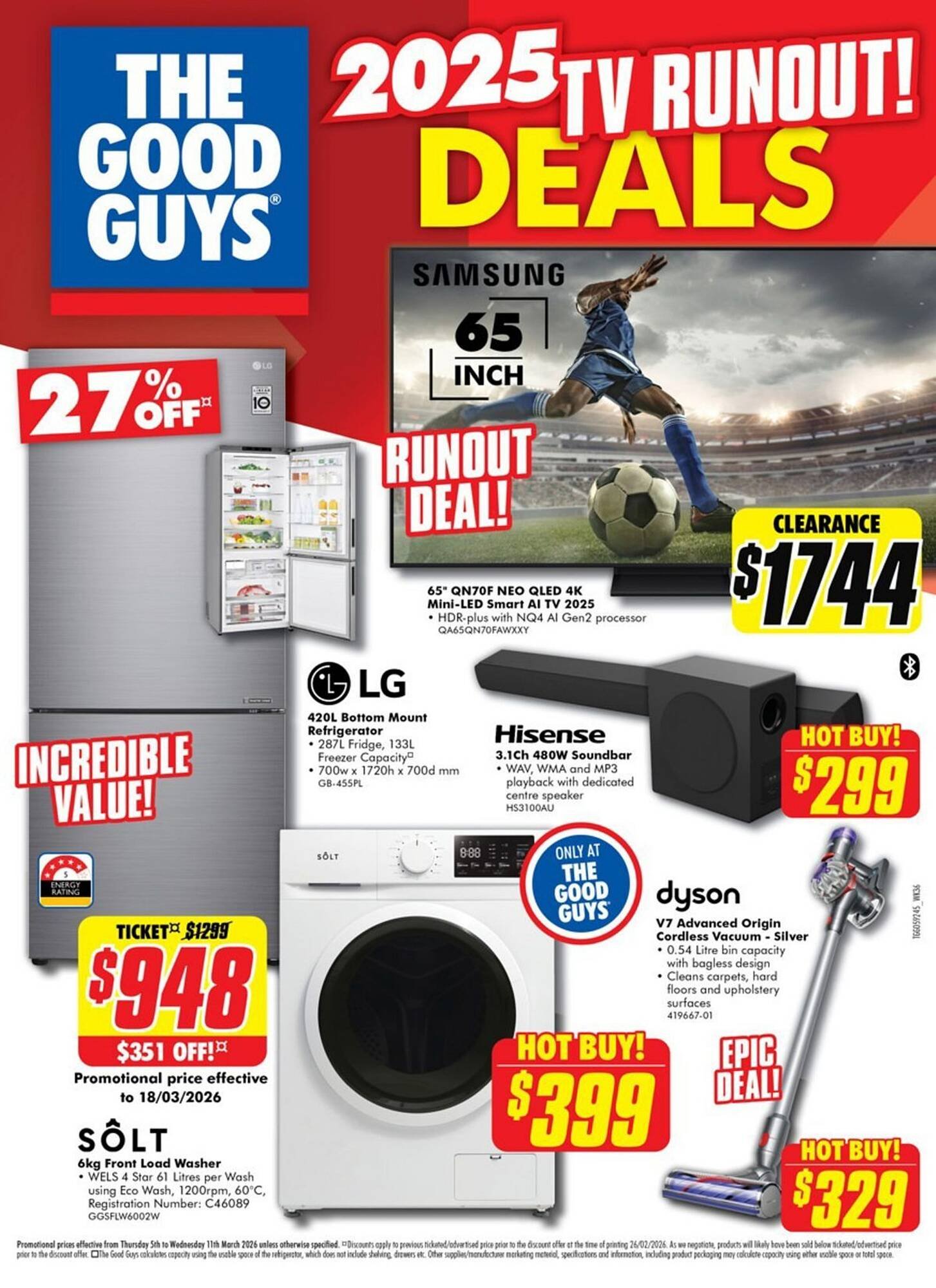 The Good Guys catalogue (2026-03-05 - 2026-03-11) | 1