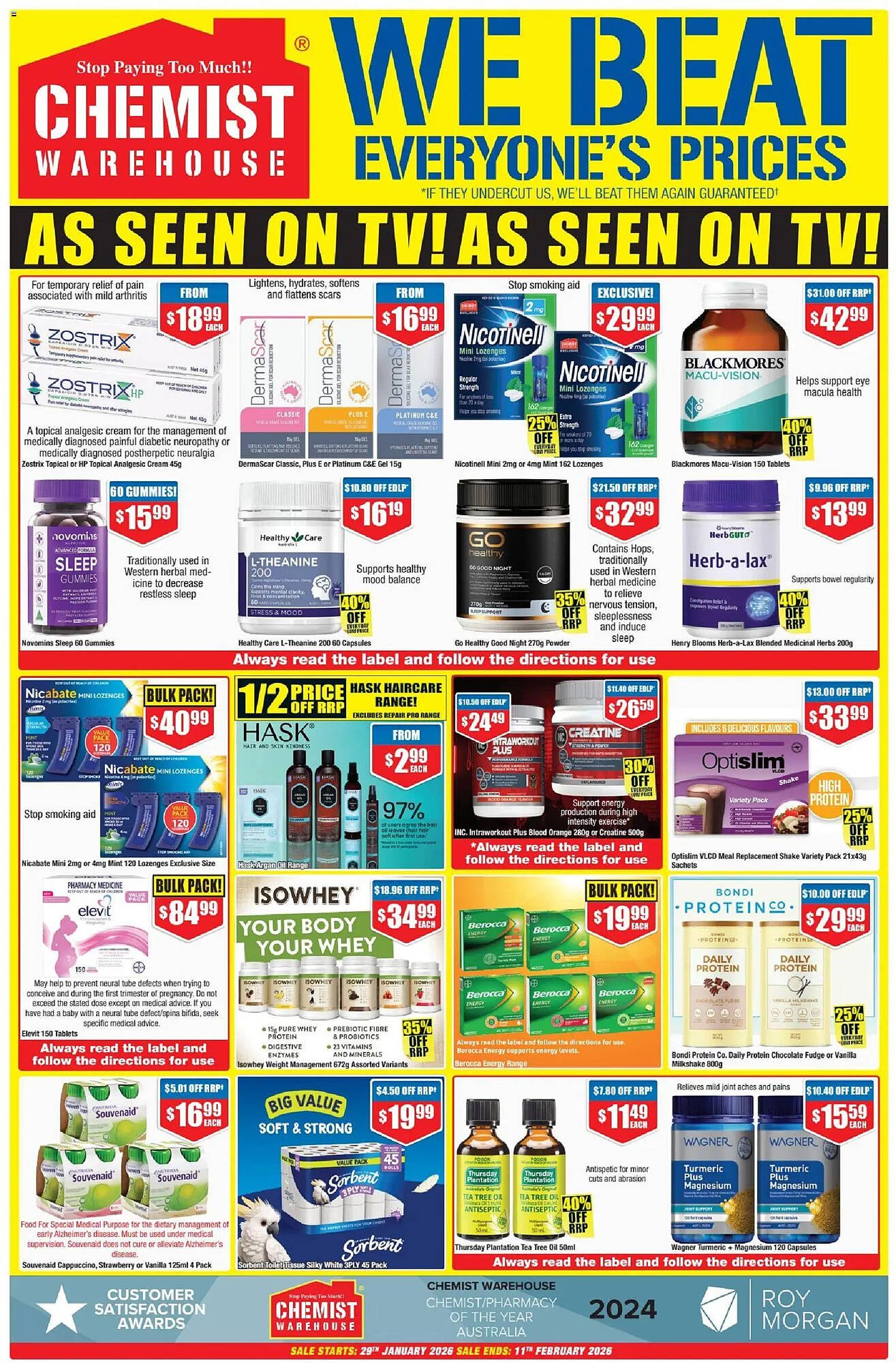 Chemist Warehouse catalogue (2026-01-29 - 2026-02-11) | 3