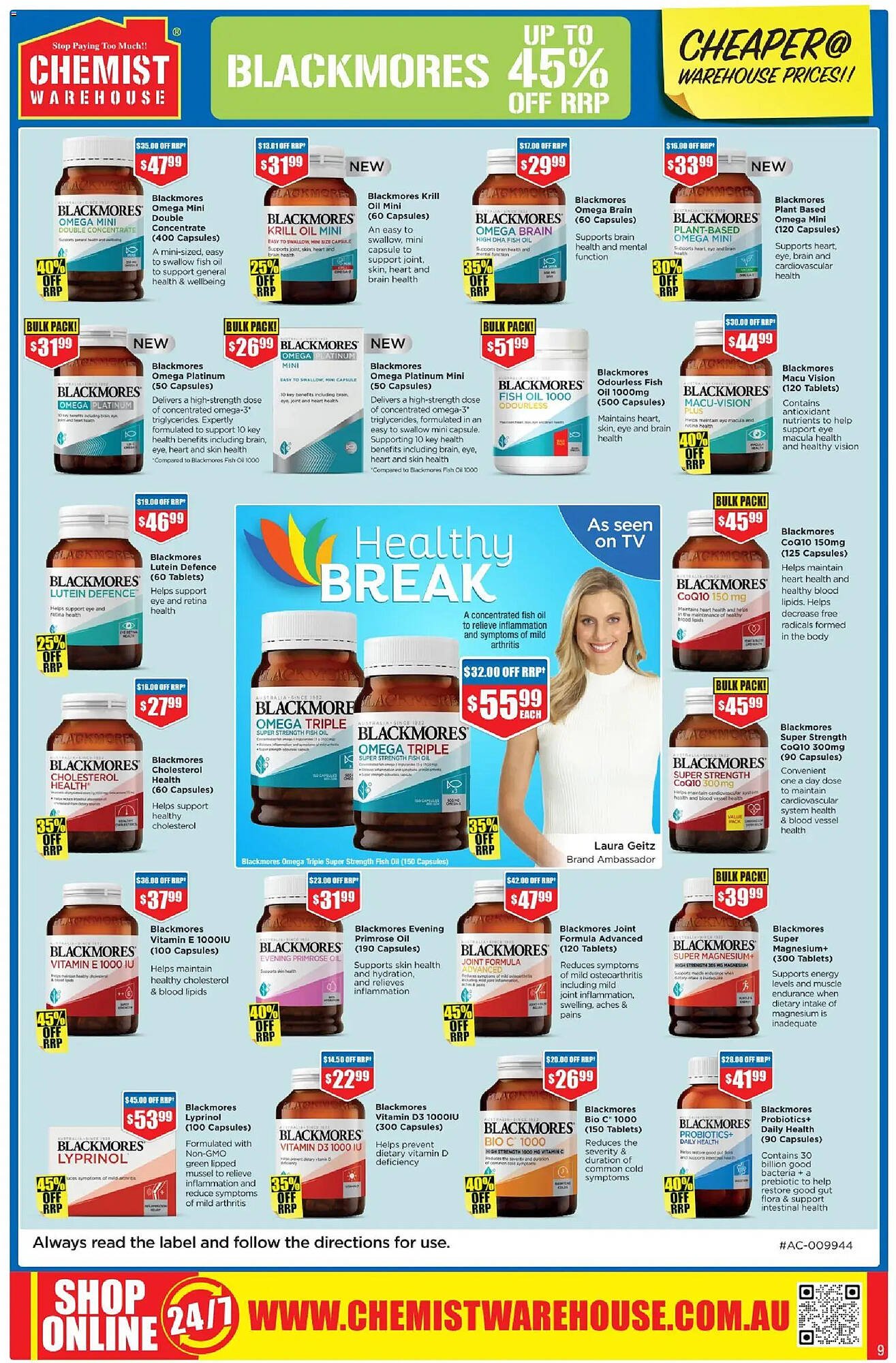 Chemist Warehouse catalogue (2026-01-29 - 2026-02-11) | 9