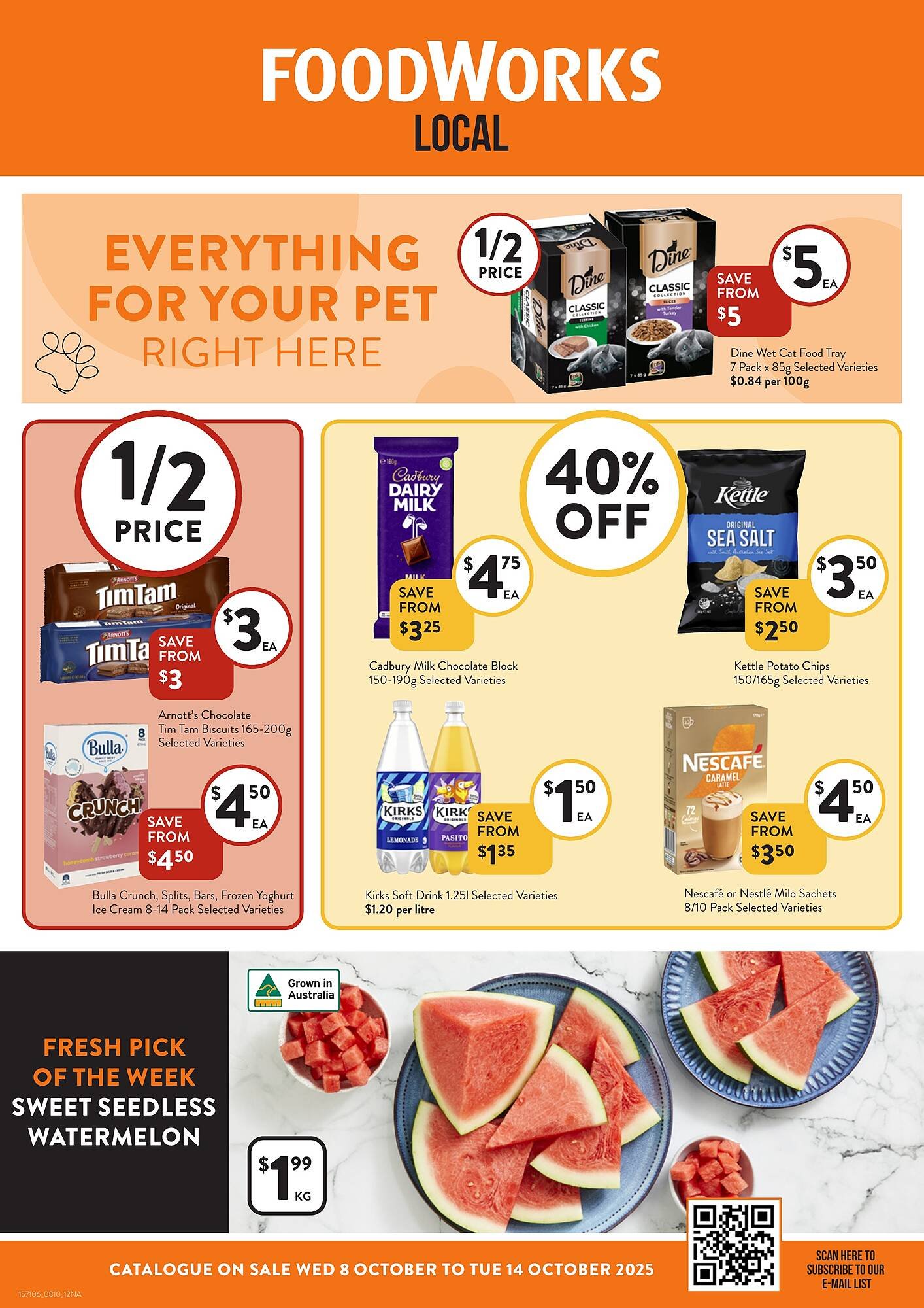 Foodworks catalogue (2025-10-08 - 2025-10-14) | 1