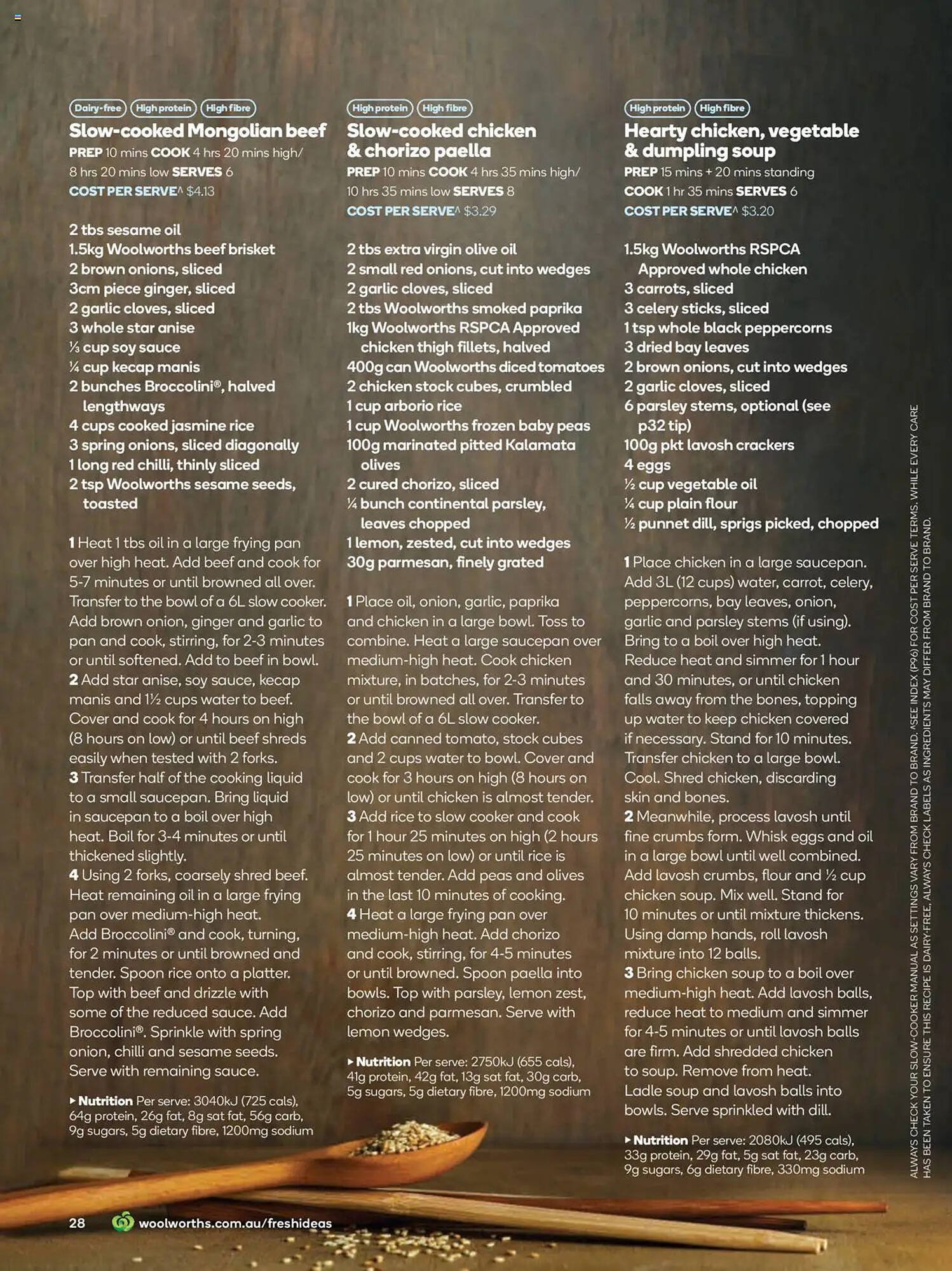 Woolworths catalogue (2025-07-31 - 2025-08-31)