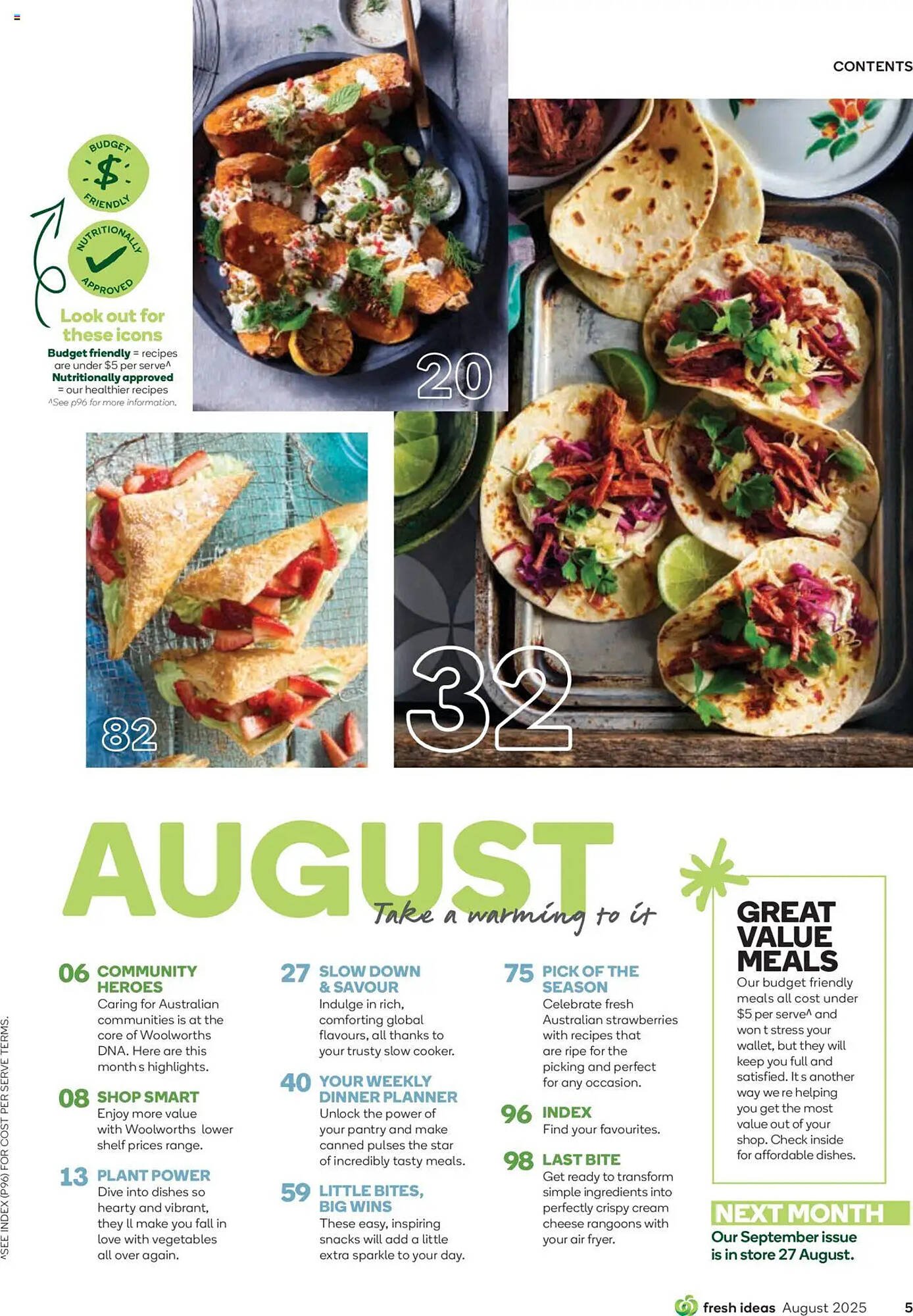 Woolworths catalogue (2025-07-31 - 2025-08-31)
