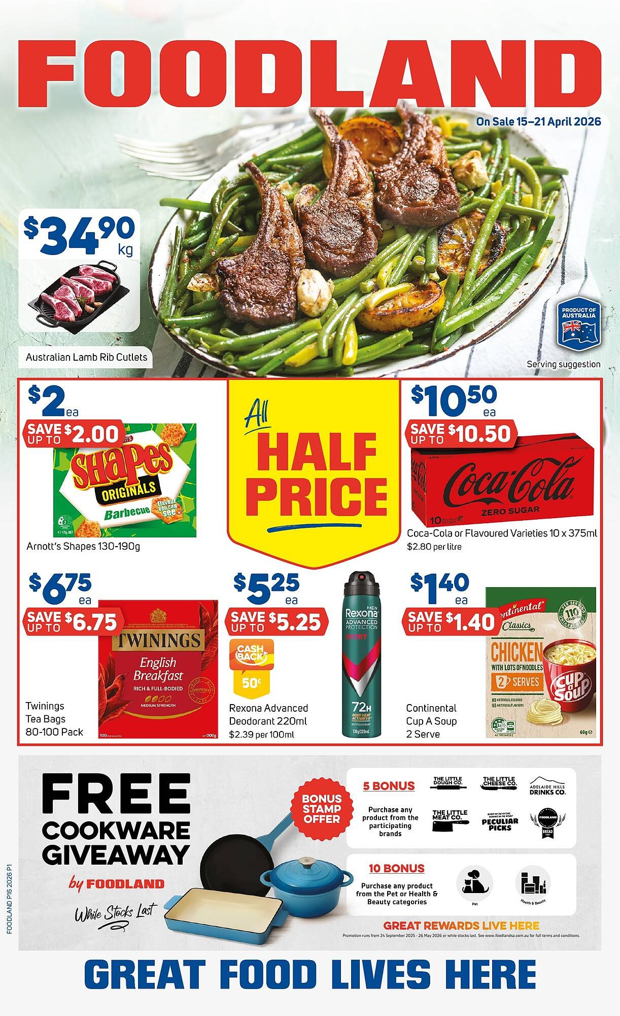 Foodland catalogue (2026-04-15 - 2026-04-21) | 1