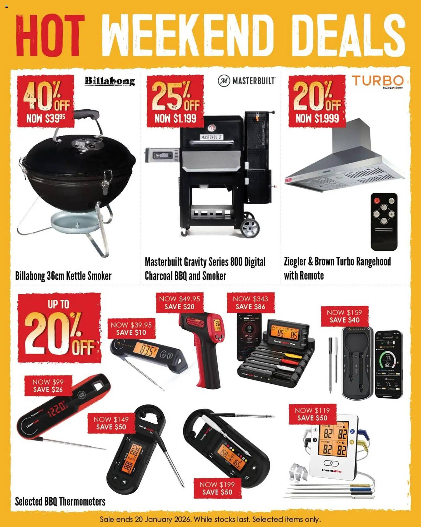 Barbeques Galore catalogue (2026-01-15 - 2026-01-20) | 1