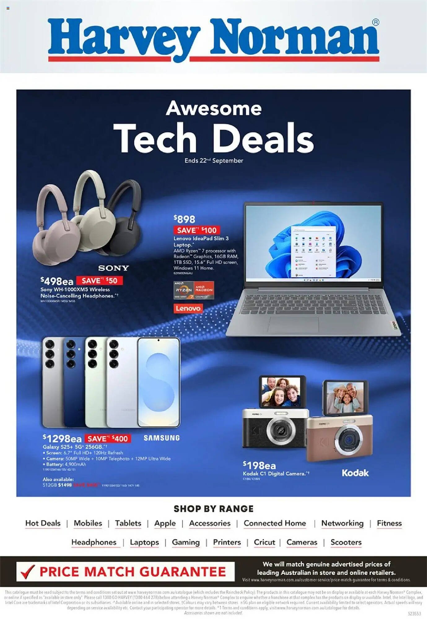Harvey Norman catalogue (2025-09-15 - 2025-09-22) | 1