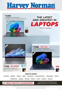Harvey Norman catalogue (2025-12-04 - 2025-12-15)