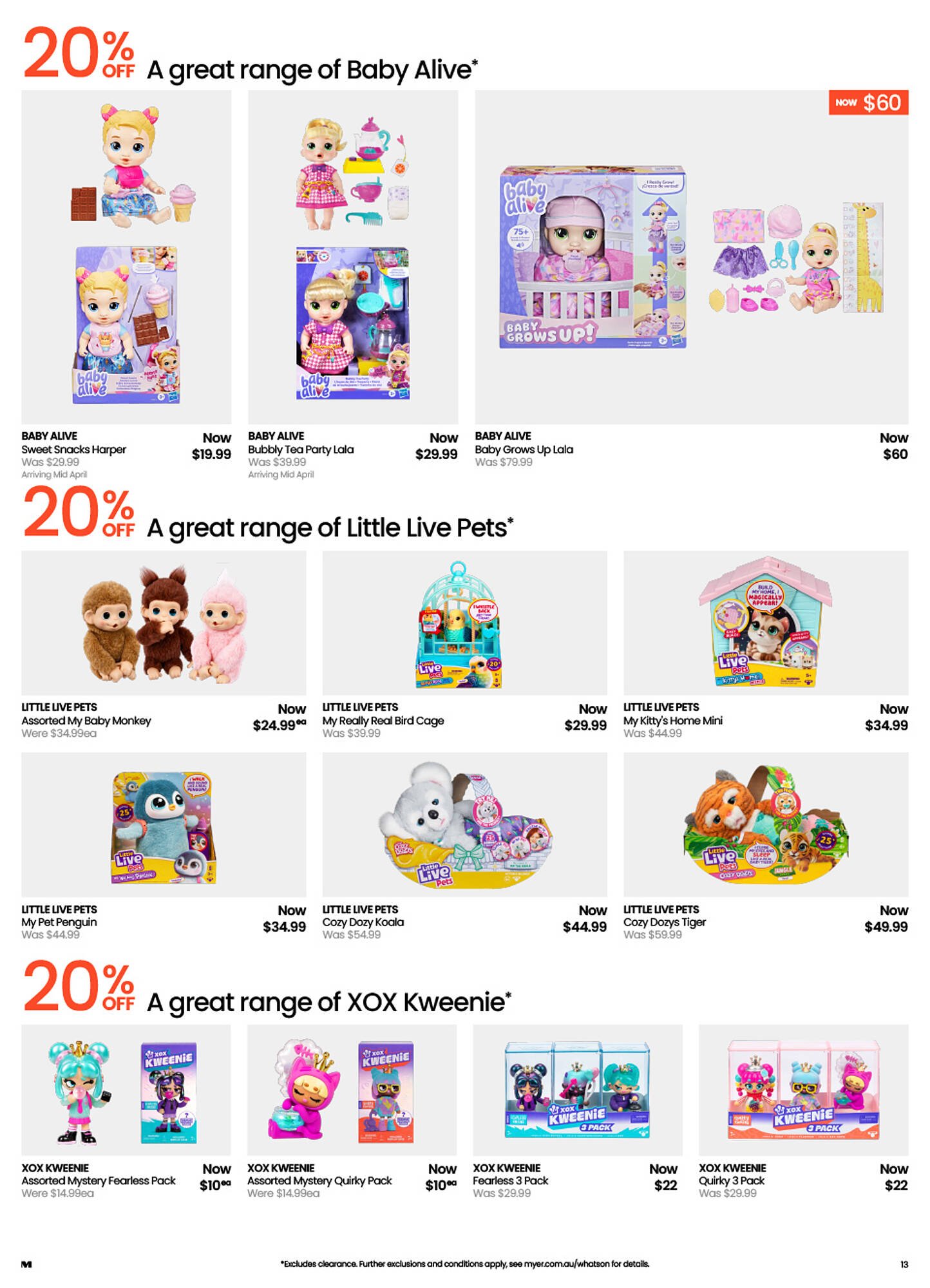 Myer catalogue (2026-03-30 - 2026-04-19) | 13