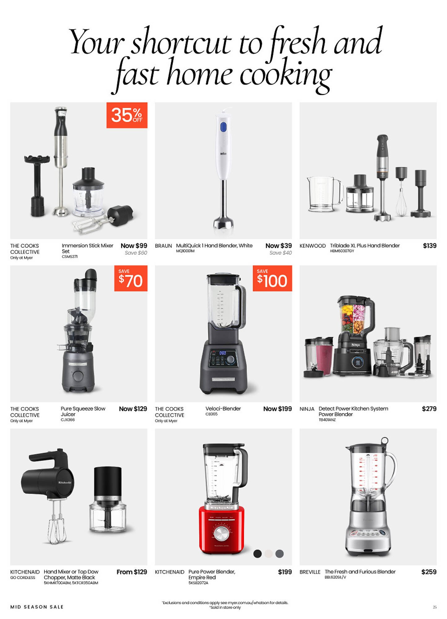 Myer catalogue (2026-03-04 - 2026-03-29) | 25