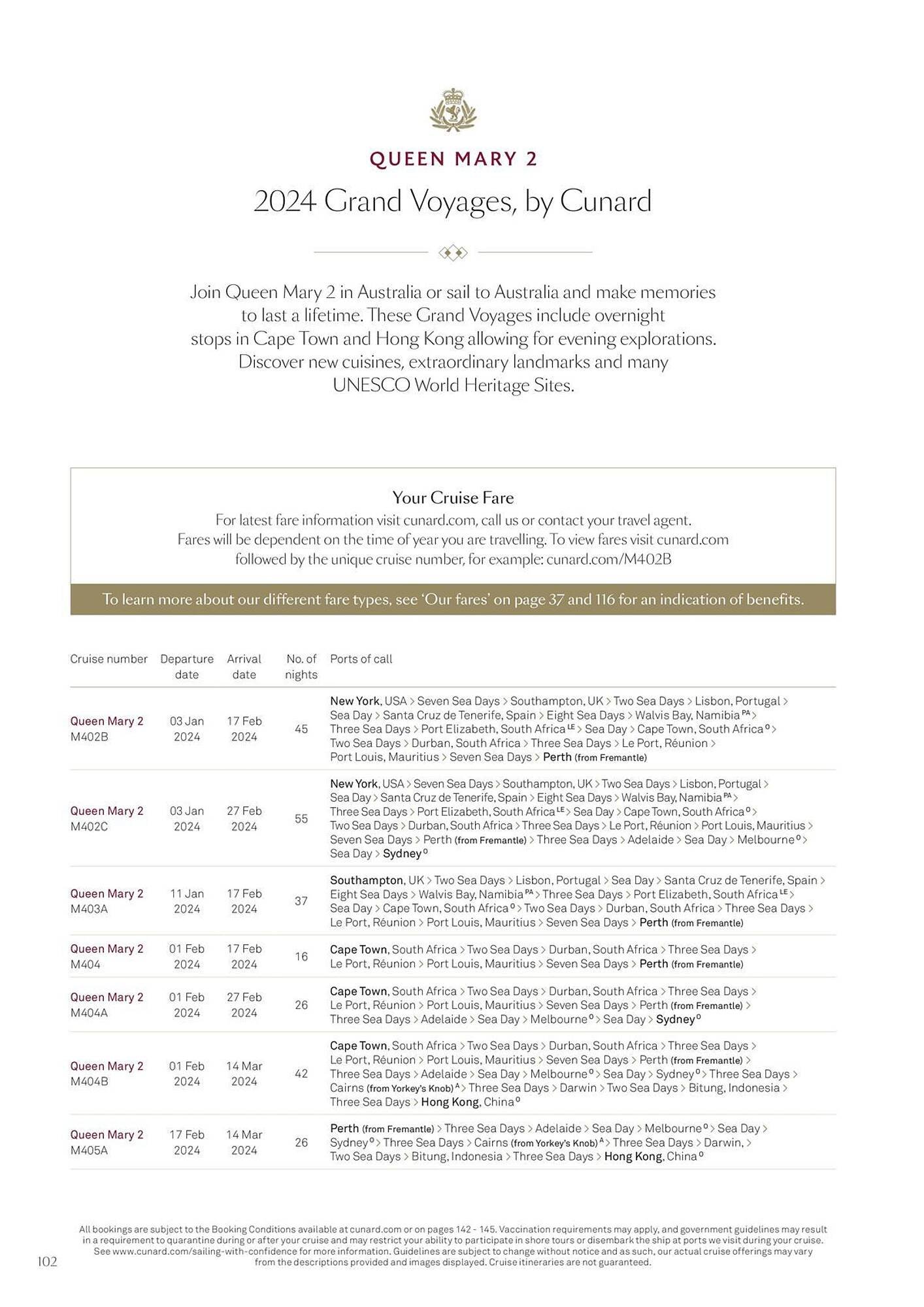 Flight Centre catalogue (2024-02-01 - 2025-12-31)