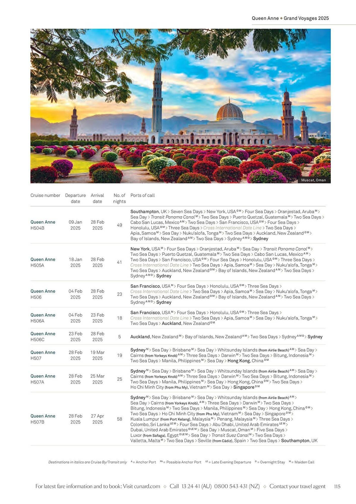 Flight Centre catalogue (2024-02-01 - 2025-12-31)