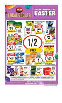 IGA catalogue (2026-04-01 - 2026-04-07)