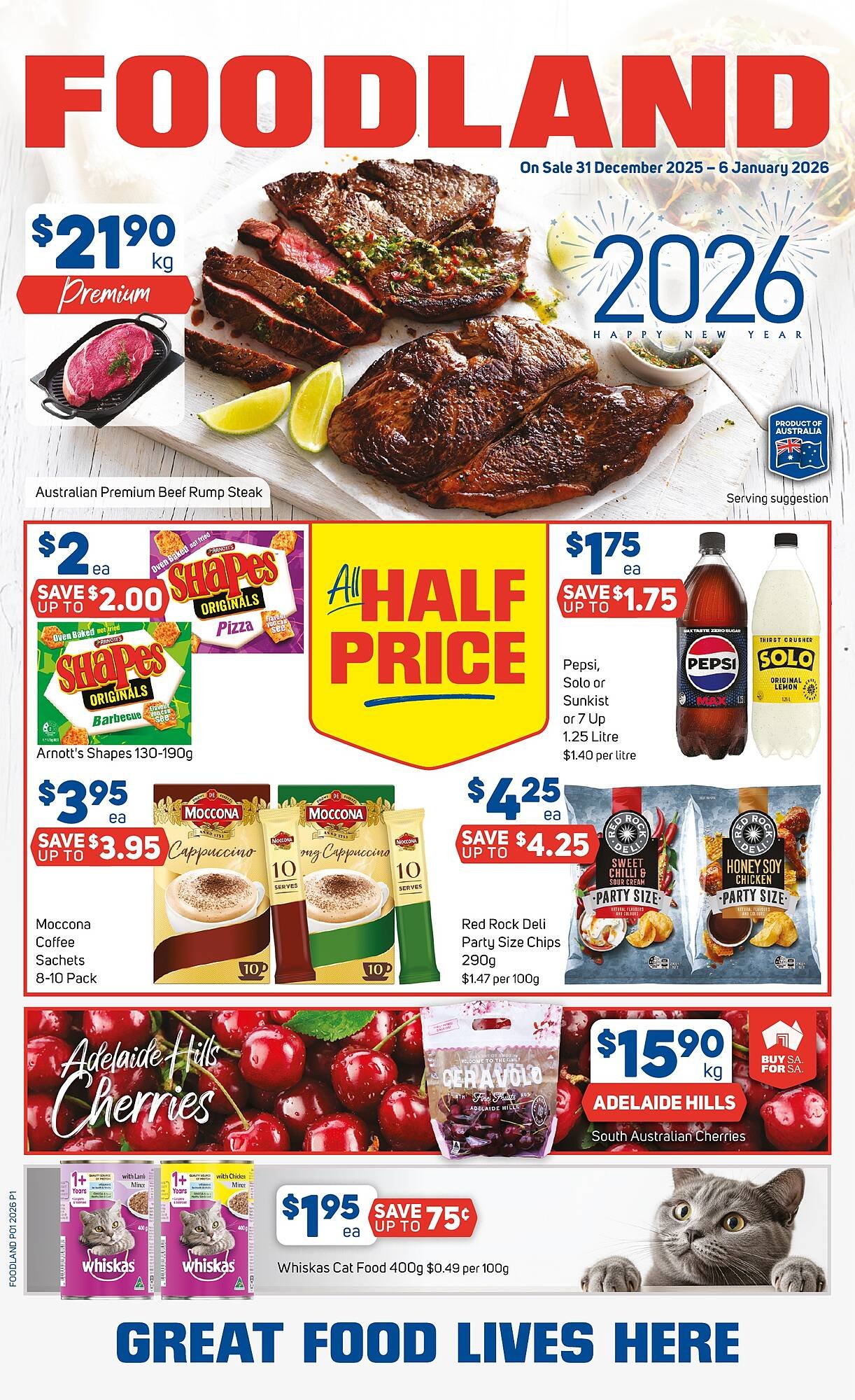 Foodland catalogue (2025-12-31 - 2026-01-06) | 1