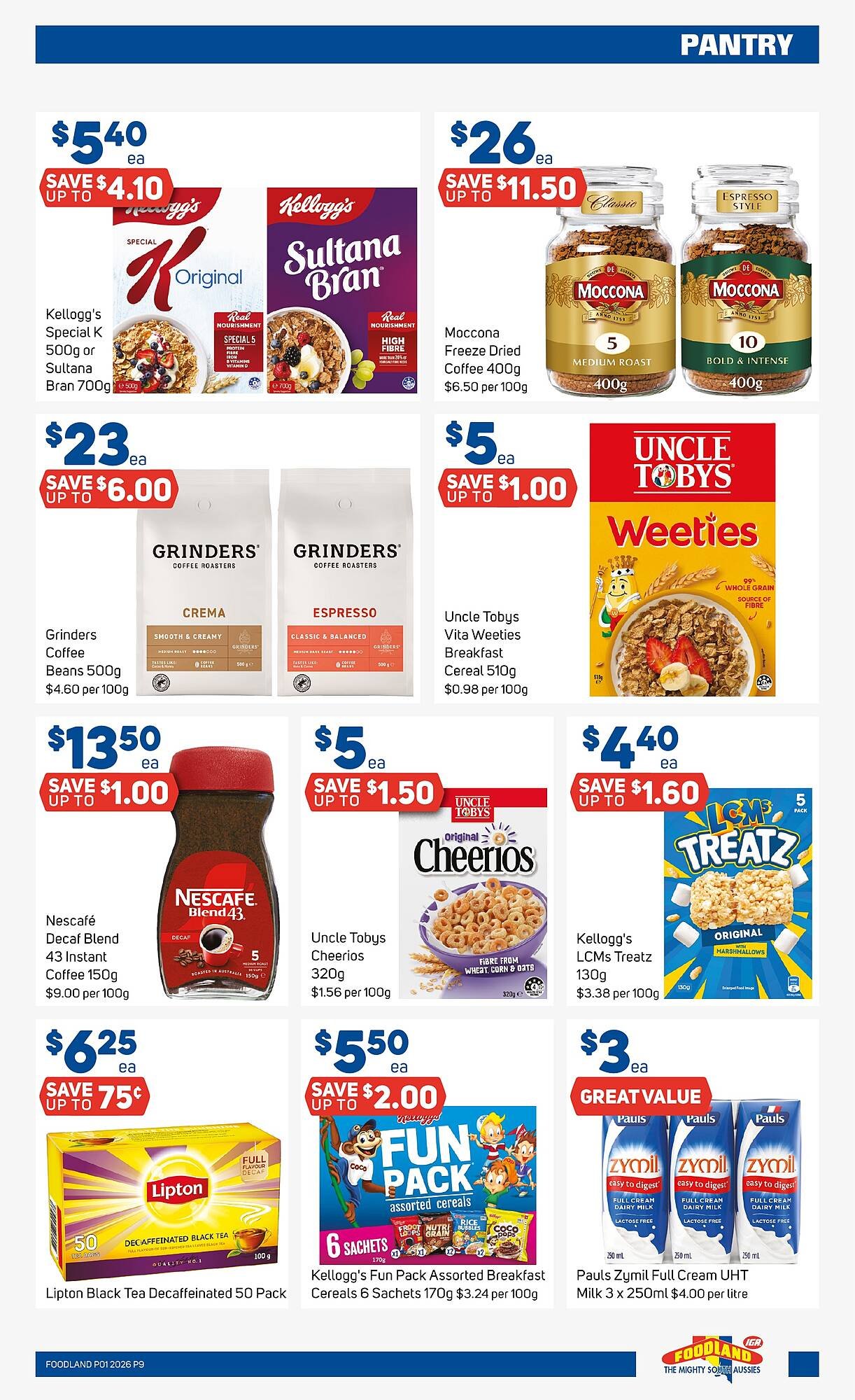 Foodland catalogue (2025-12-31 - 2026-01-06) | 9
