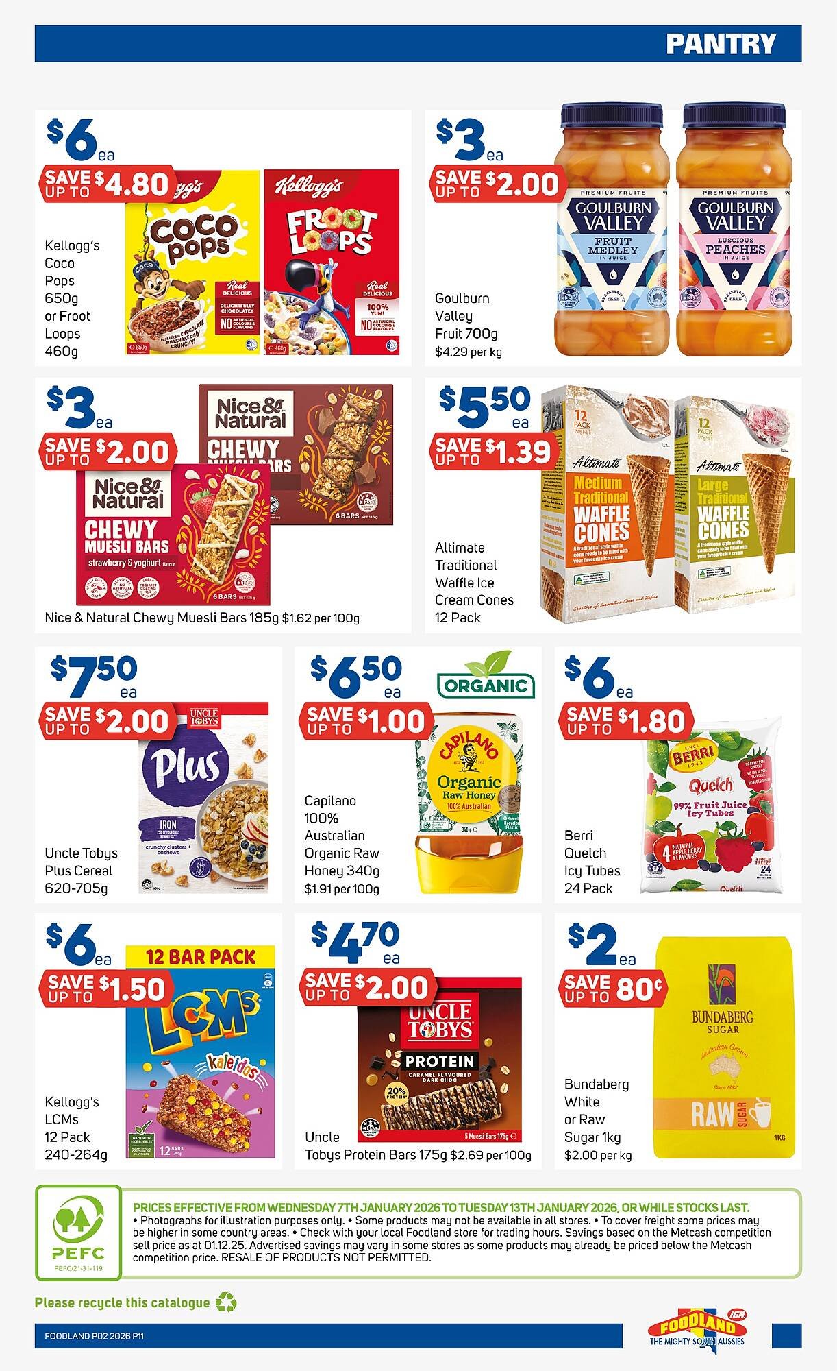 Foodland catalogue (2026-01-07 - 2026-01-13) | 11