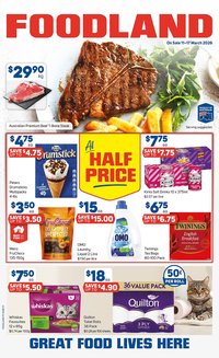 Foodland catalogue (2026-03-11 - 2026-03-17)