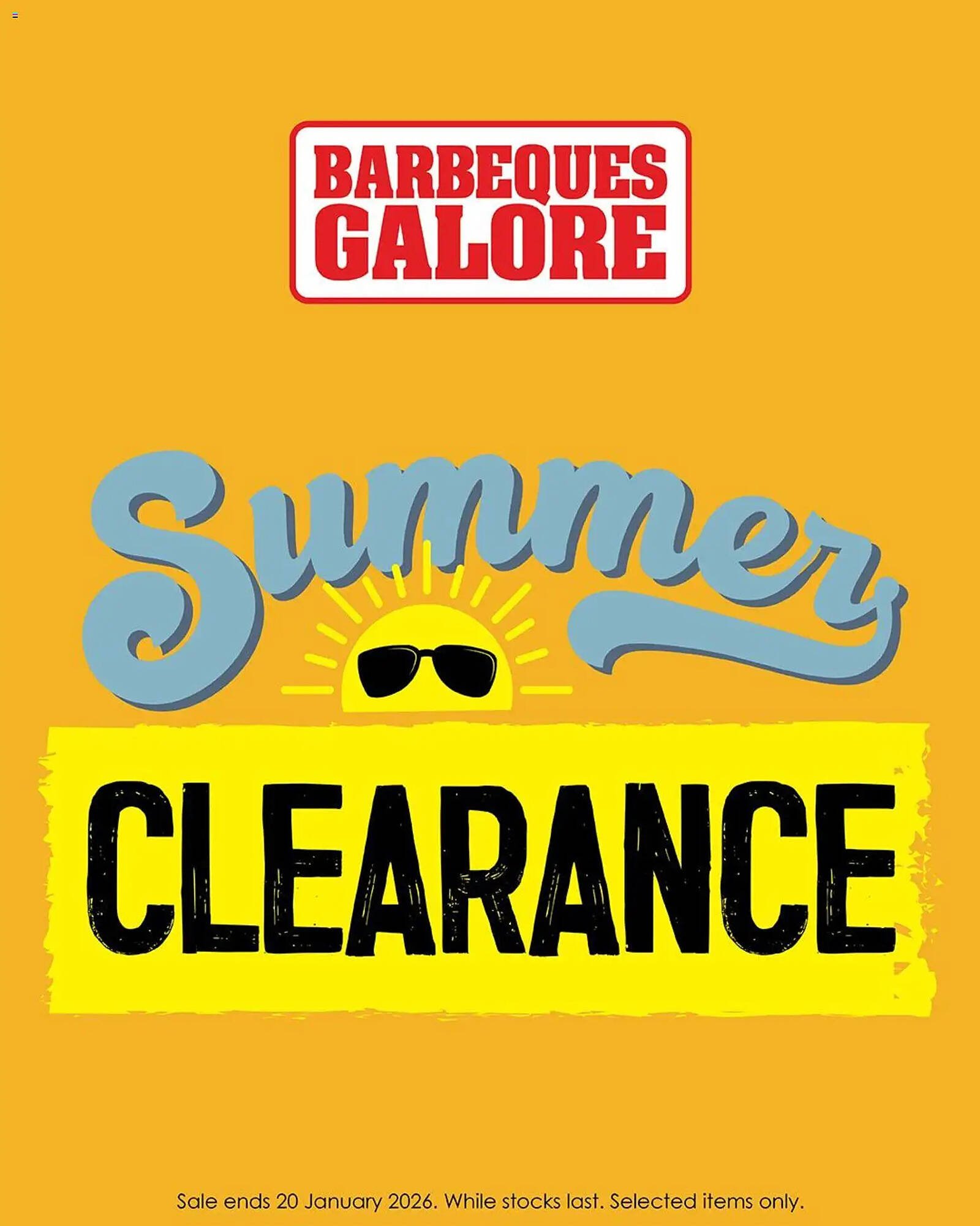 Barbeques Galore catalogue (2026-01-08 - 2026-01-20) | 1