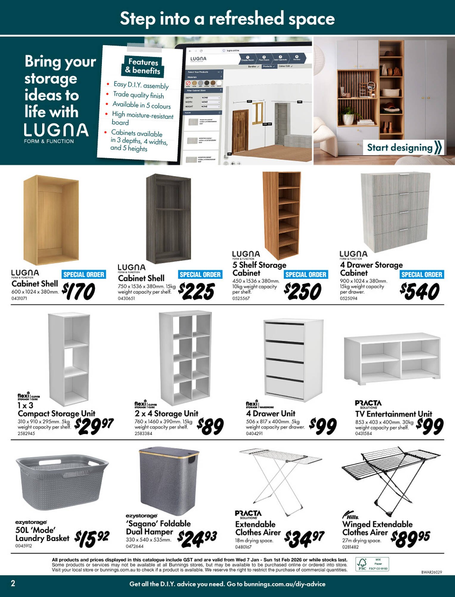 Bunnings catalogue (2026-01-07 - 2026-02-01) | 2