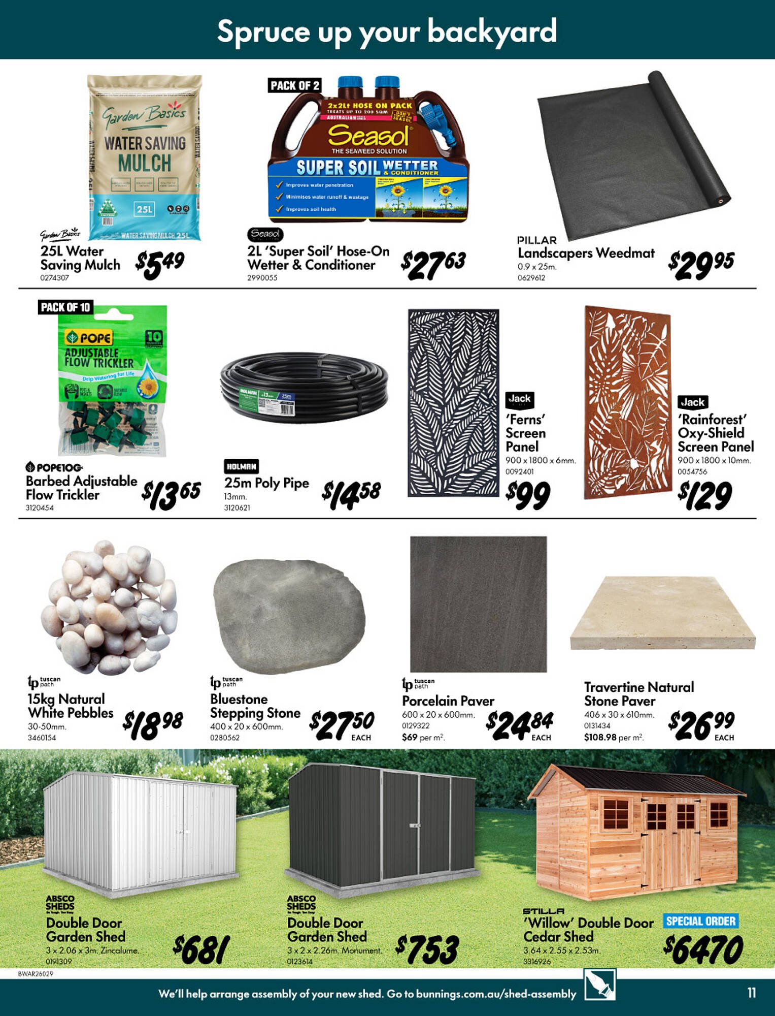 Bunnings catalogue (2026-01-07 - 2026-02-01) | 11