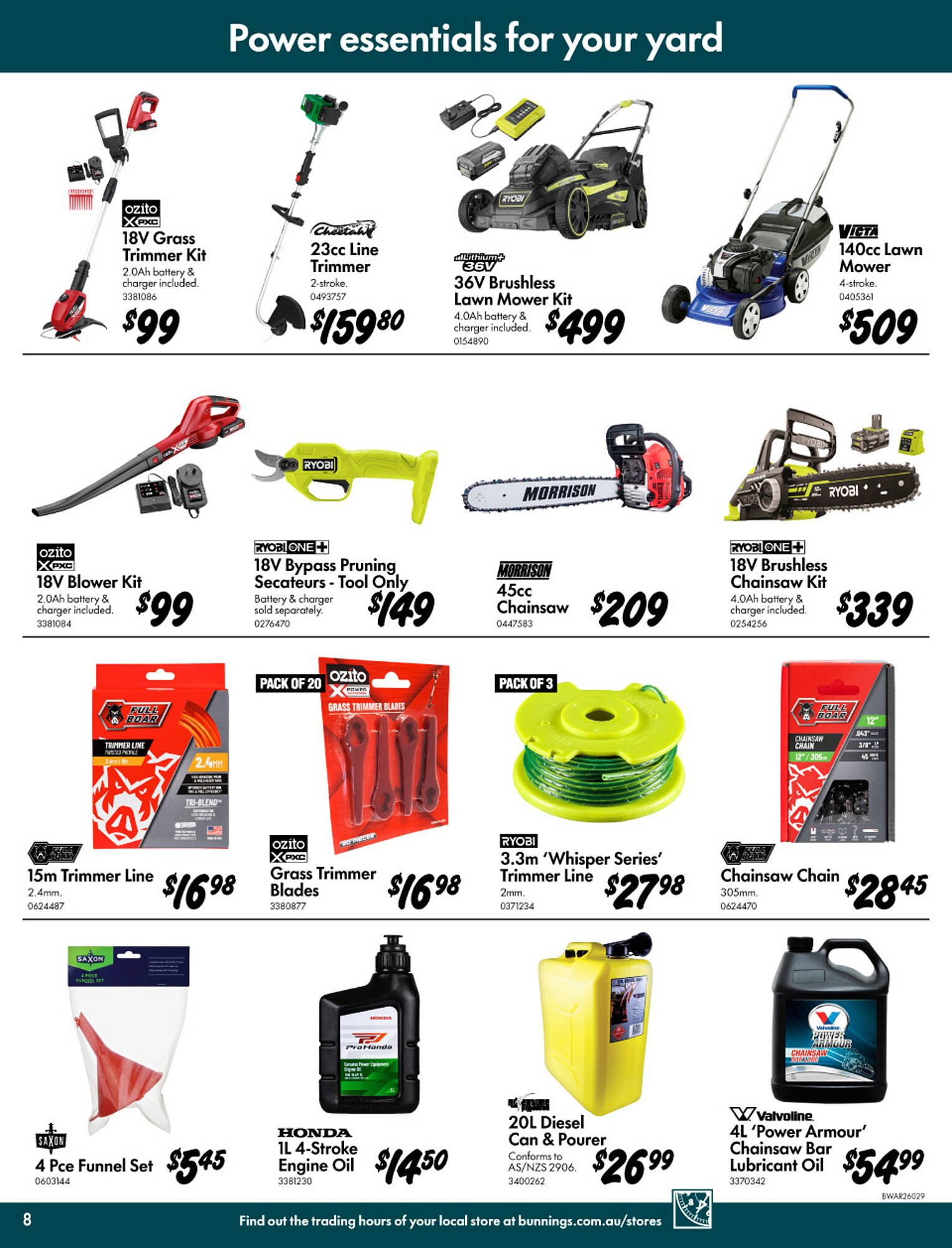 Bunnings catalogue (2026-01-07 - 2026-02-01) | 8