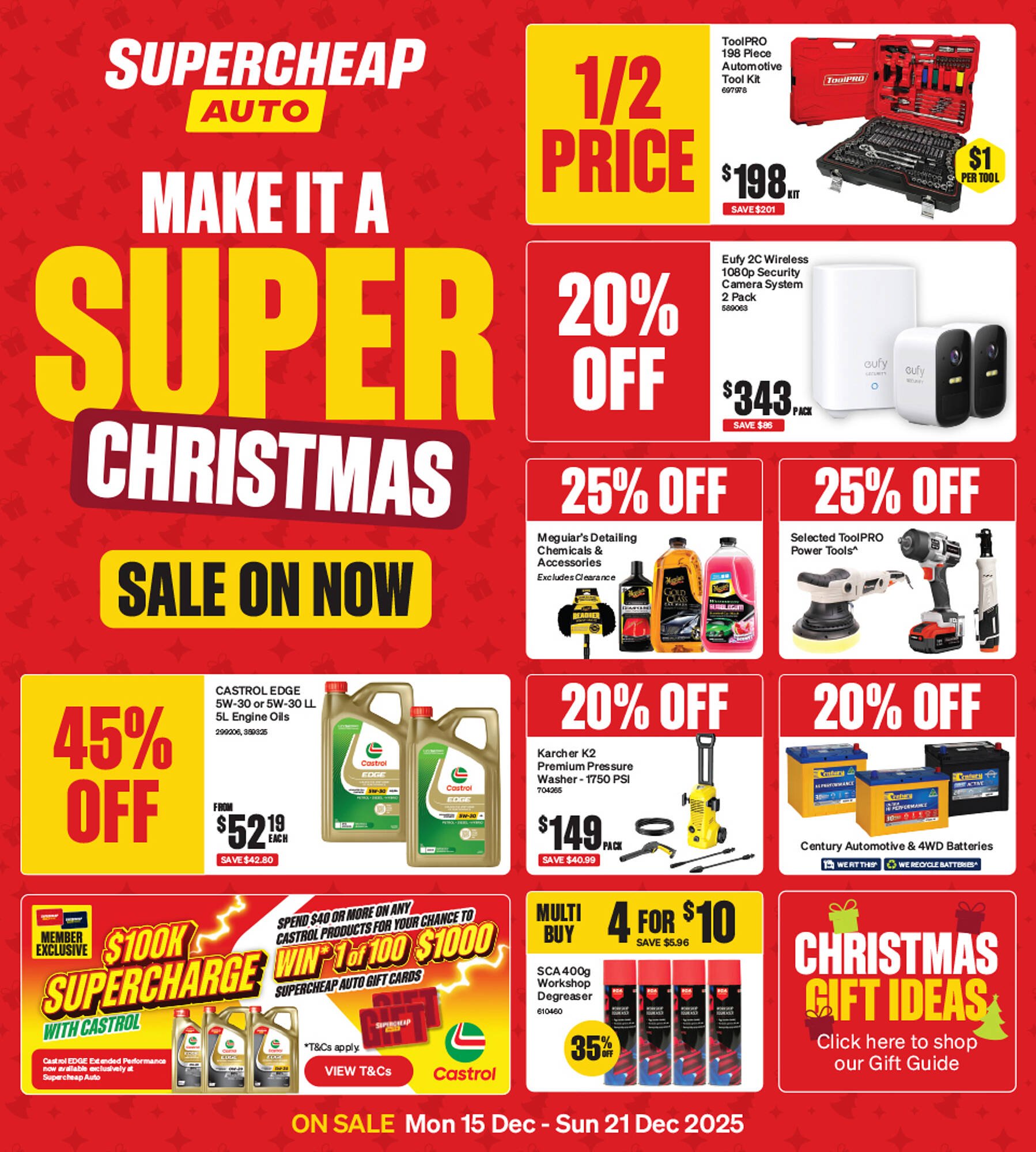 SuperCheap Auto catalogue (2025-12-15 - 2025-12-21) | 1