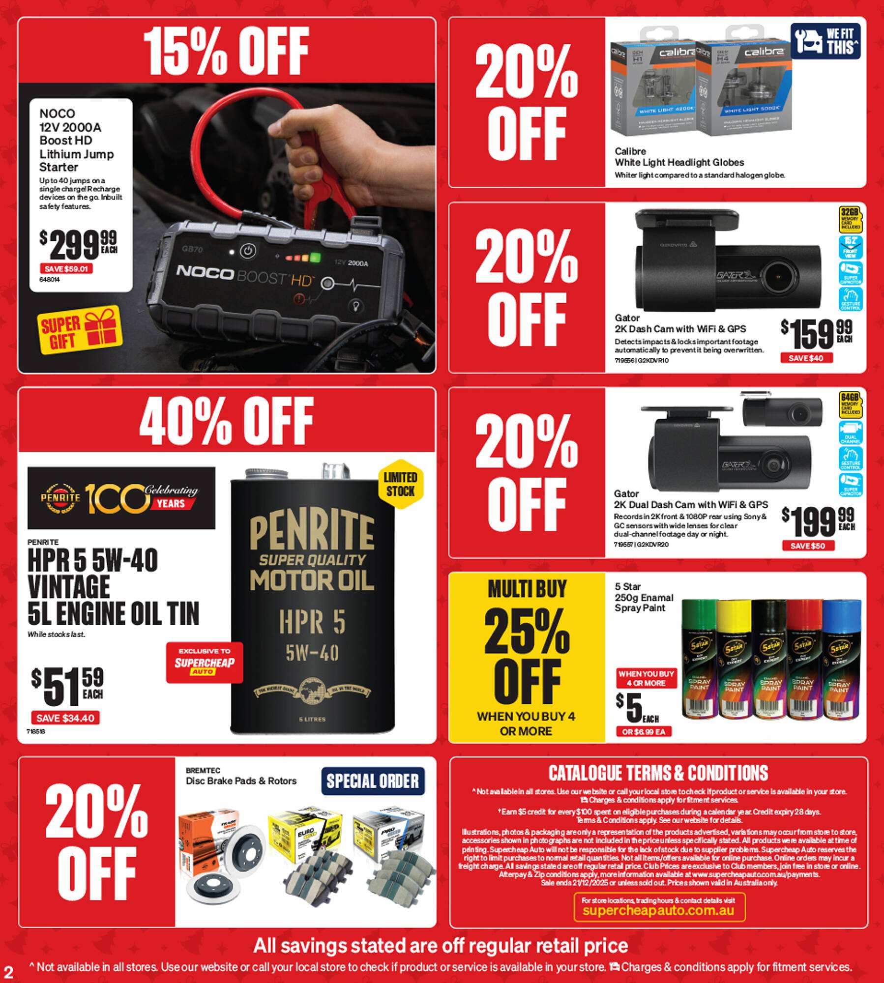 SuperCheap Auto catalogue (2025-12-15 - 2025-12-21) | 2