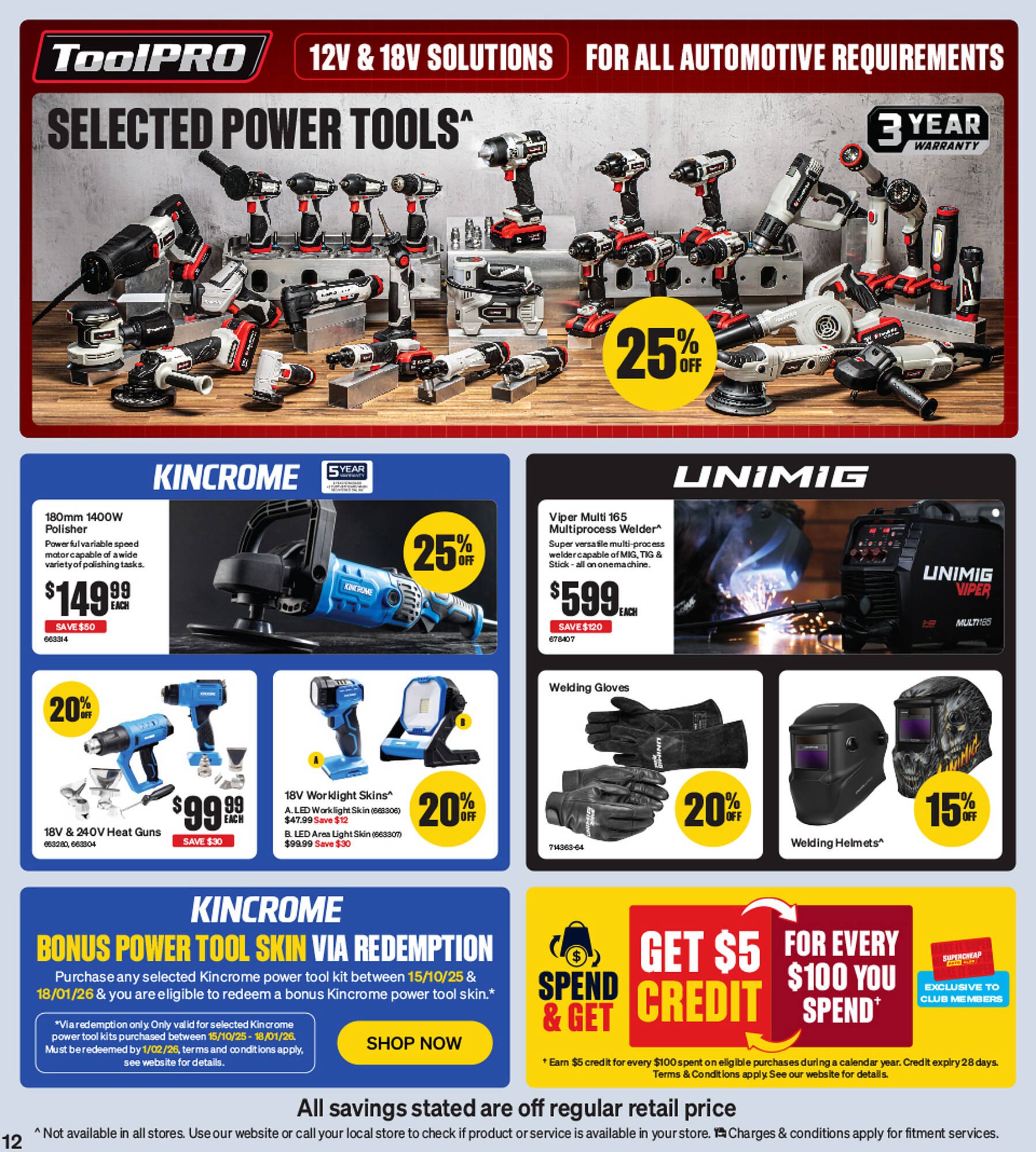 SuperCheap Auto catalogue (2025-12-15 - 2025-12-21) | 12