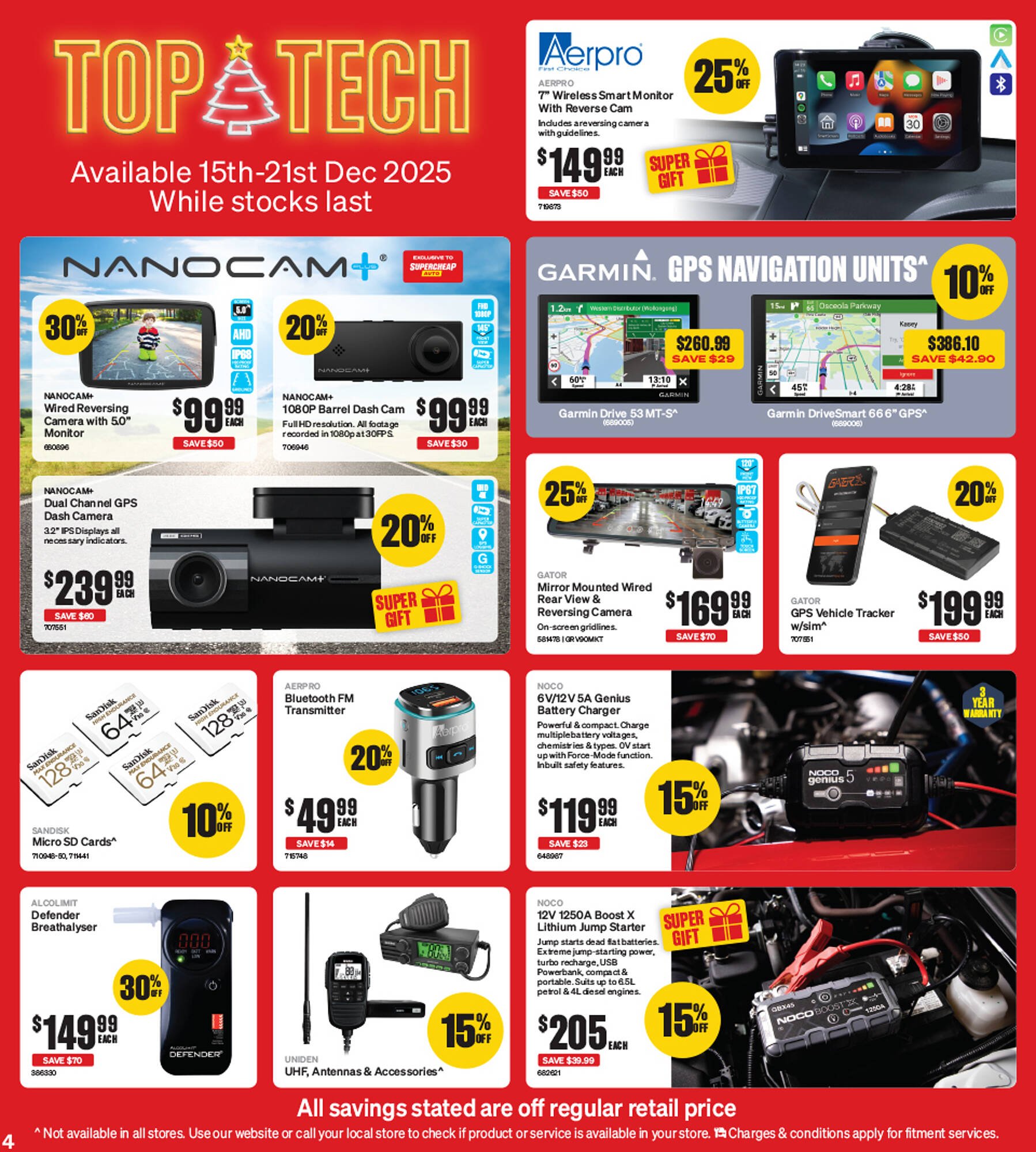 SuperCheap Auto catalogue (2025-12-15 - 2025-12-21) | 4